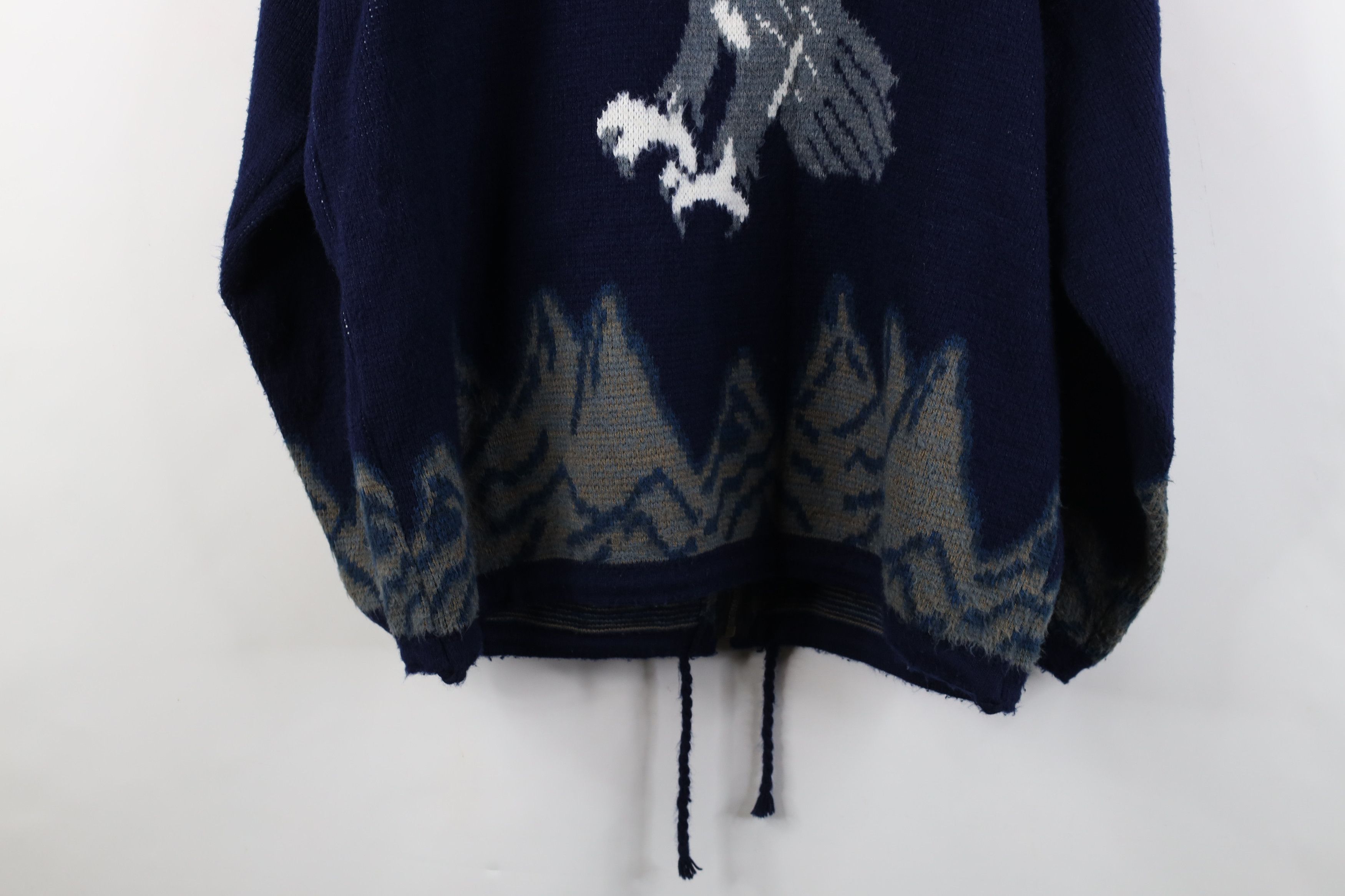Vintage Vintage 90s Streetwear Eagle All Over Print Hoodie Jacket Size US L / EU 52-54 / 3 - 15 Thumbnail