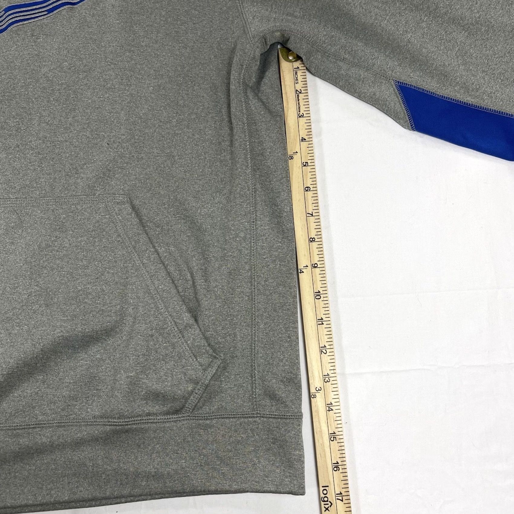 Nike Nike ThermaFit Annihilator Hoodie Swoosh Gray Blue Knockout 586289-063 M Adult Hoodie Pullover Logo Embroidered Size US M / EU 48-50 / 2 - 6 Thumbnail