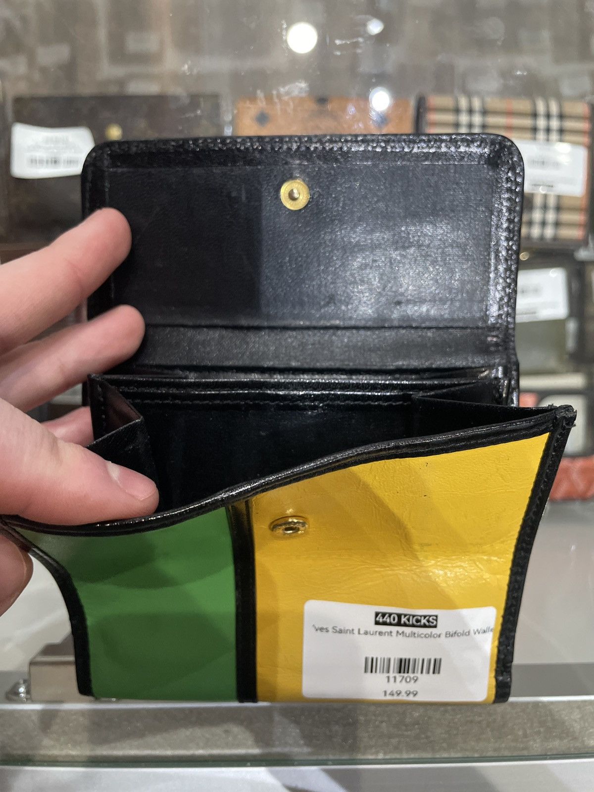 Yves Saint Laurent Yves Saint Laurent Multicolor Bifold Wallet Size ONE SIZE - 2 Thumbnail