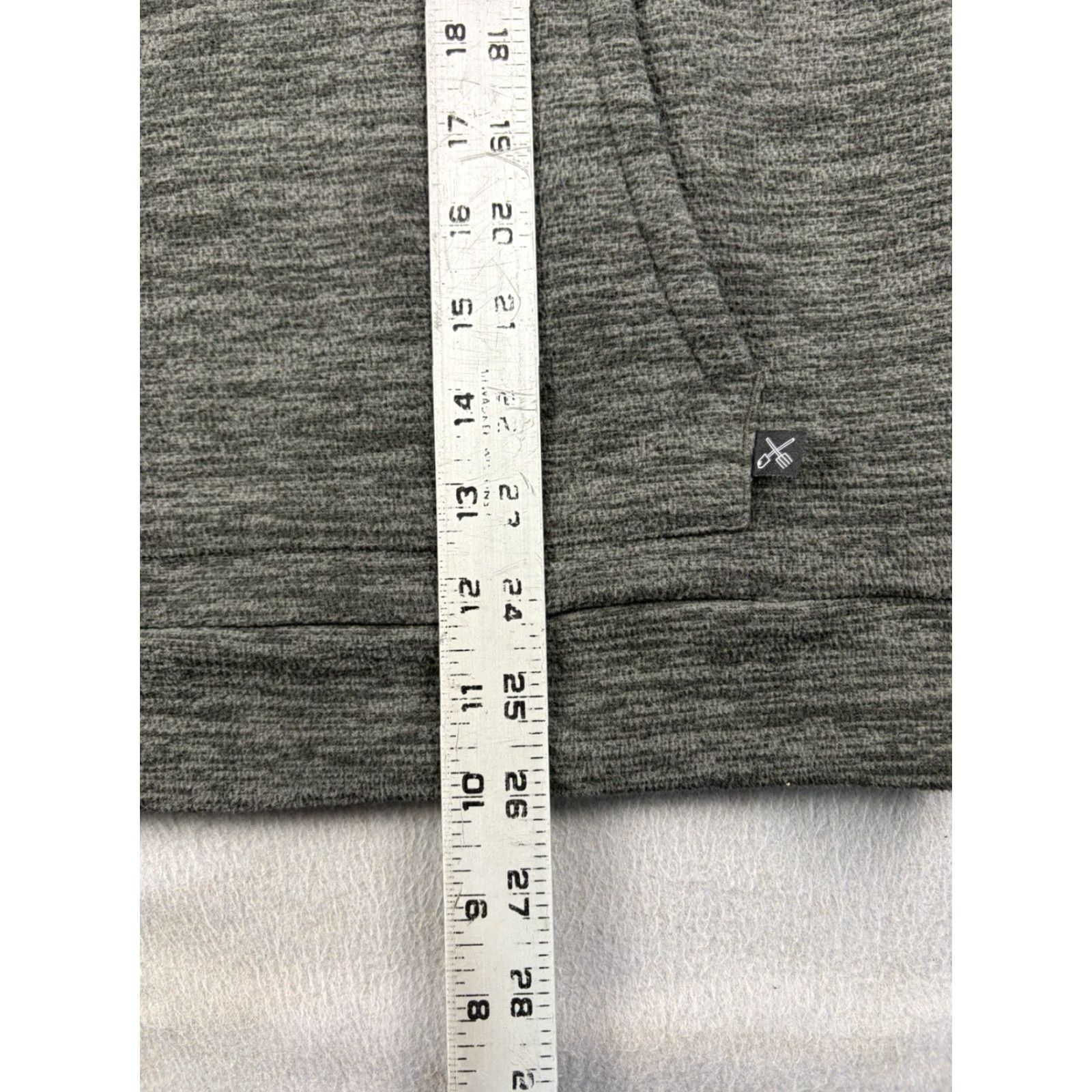Vintage Colaatree Hoodie Size S Regular Pullover Gray Fleece Pocketed Zoned Recycled Polyester Burnished Zip Men Size US S / EU 44-46 / 1 - 6 Thumbnail