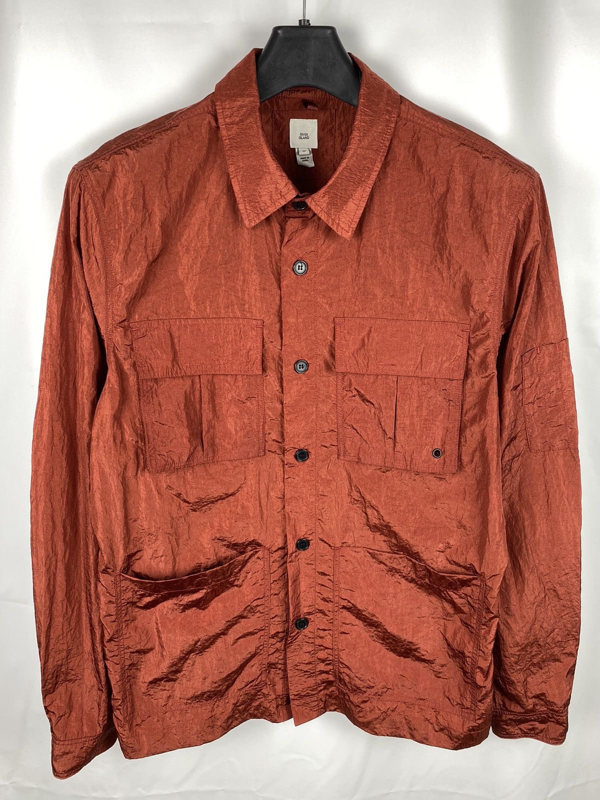River Island River Island Nylon Lightweight Jacket Collared size M Size US M / EU 48-50 / 2 - 1 Thumbnail