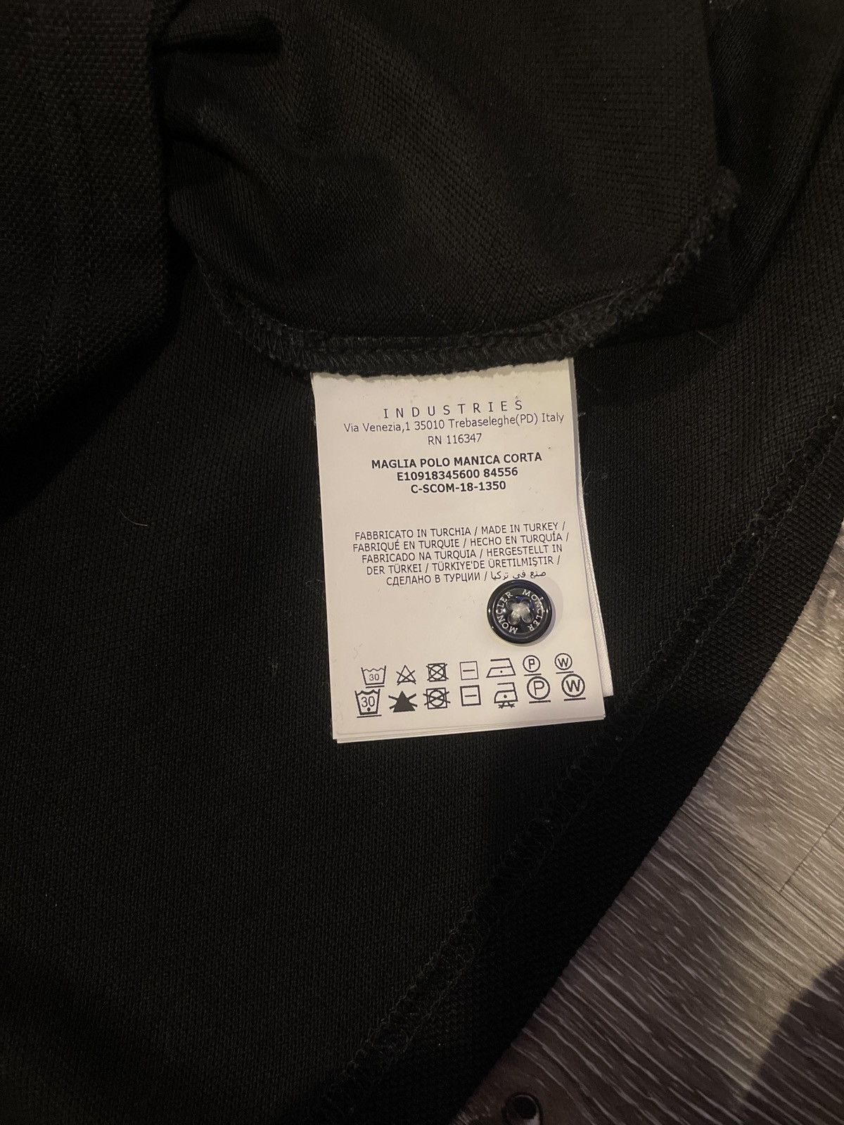 Moncler Vintage Moncler Polo Size US M / EU 48-50 / 2 - 9 Thumbnail