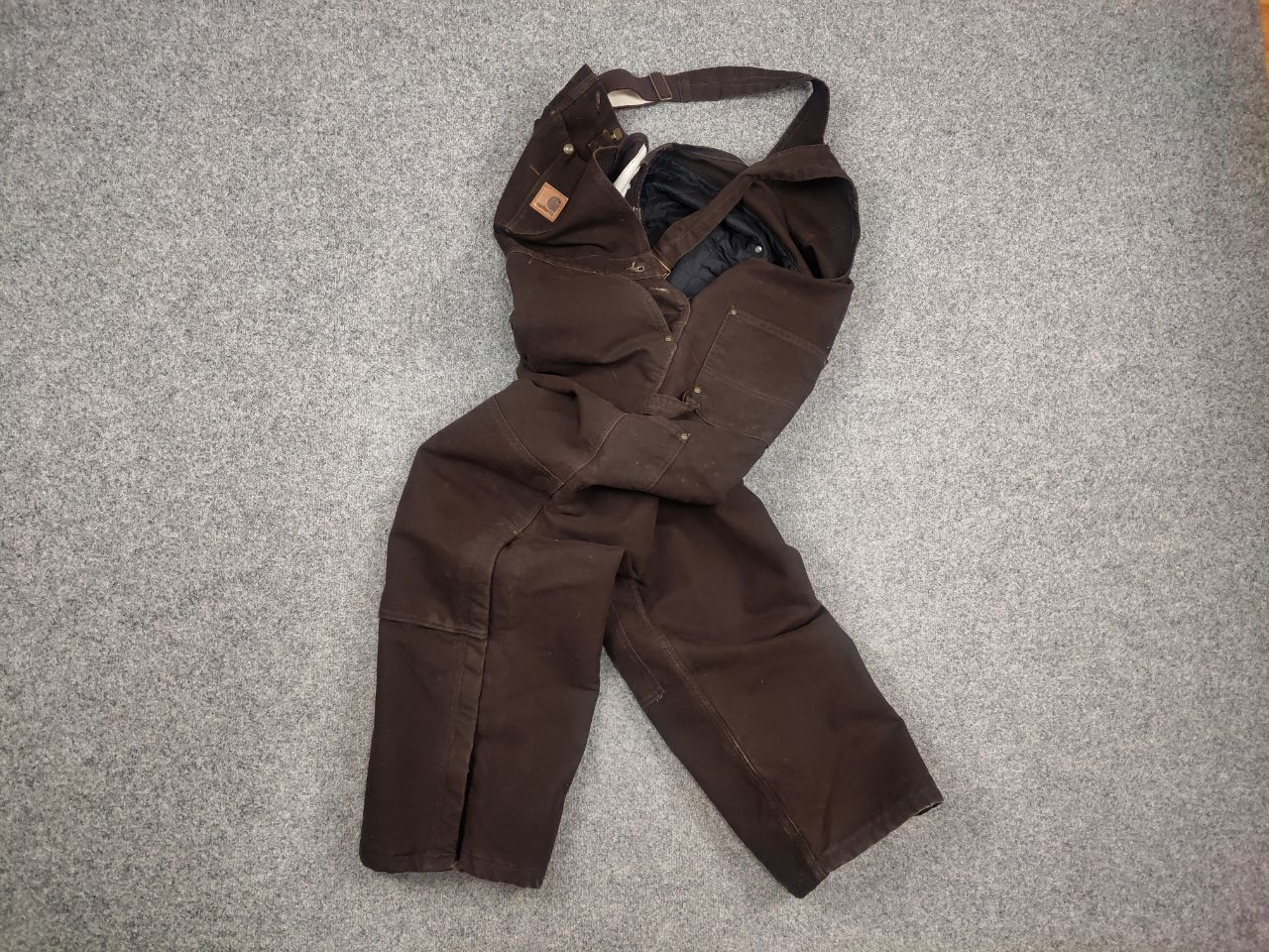 Carhartt Vintage Carhartt Baggy double knee Work canvas overalls USA Size US 36 / EU 52 - 12 Thumbnail