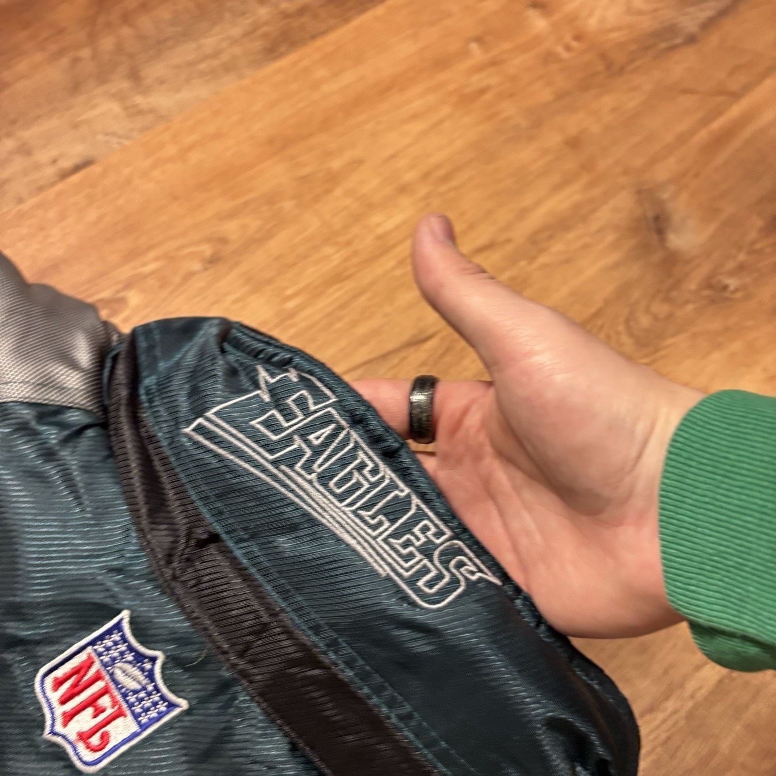 Starter Vintage Starter Philadelphia Eagles Puffer Jacket Mens 2XL Size US XXL / EU 58 / 5 - 4 Thumbnail
