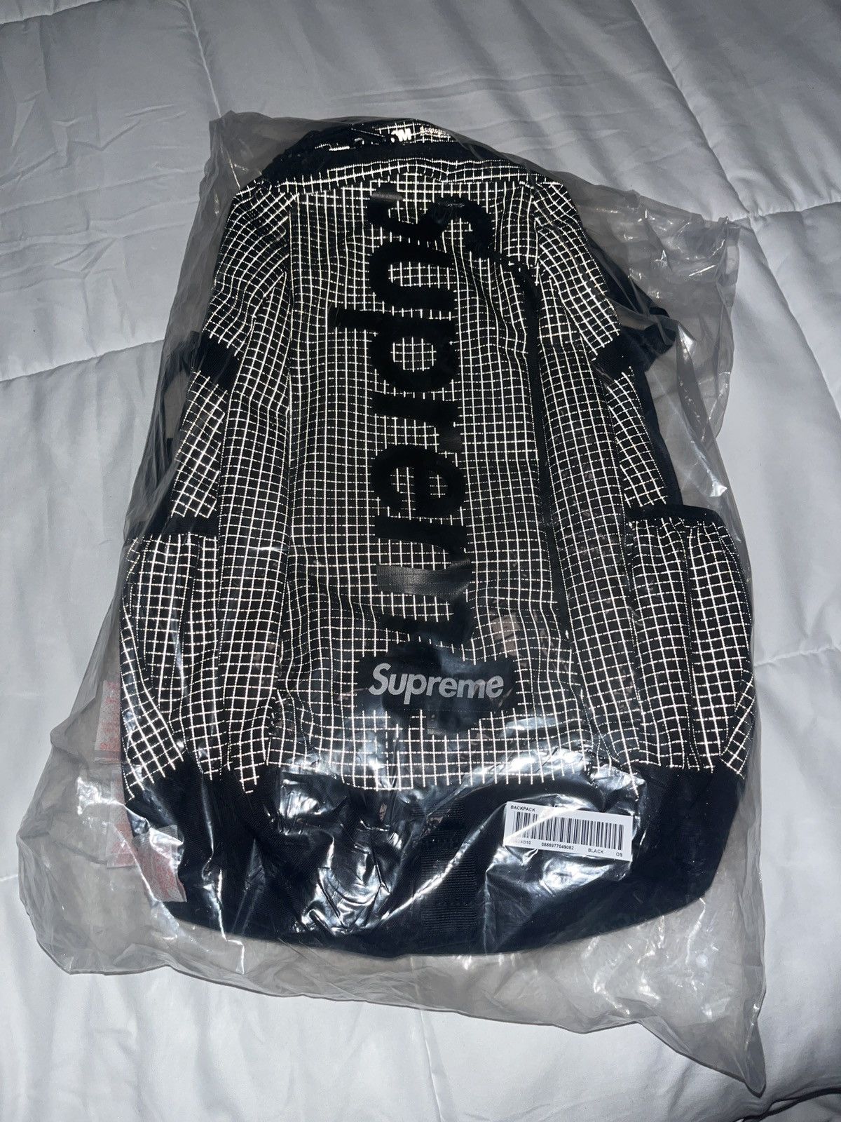 Pre-owned Supreme Backpack Black (ss24)