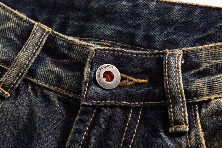 Japanese Brand × Jean Men's distressed tie-dye casual gradient wash jeans Size US 32 / EU 48 - 4 Thumbnail