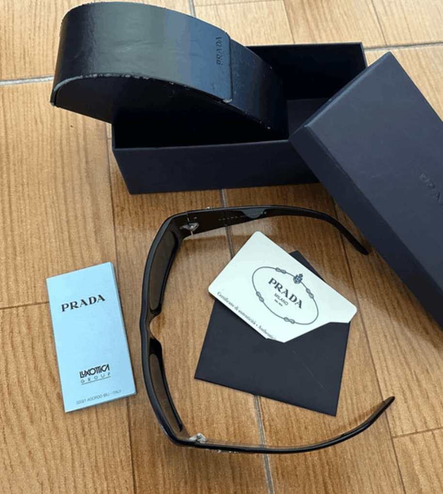 Prada PRADA Sunglasses Star Mask Flame Sport Metal Wrap RI831 Size ONE SIZE - 5 Thumbnail