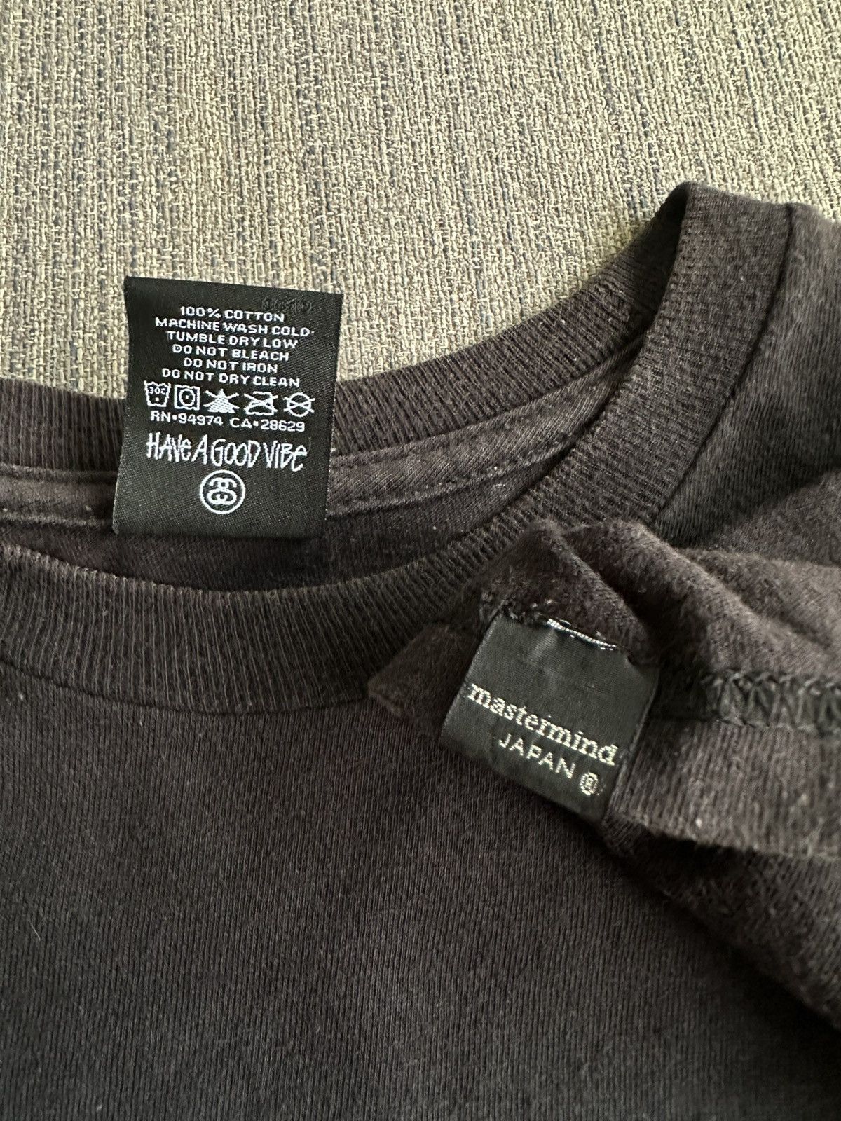 Mastermind Japan × Stussy Stussy x Mastermind Japan World Tour Tshirt Streetwear Size US M / EU 48-50 / 2 - 4 Thumbnail