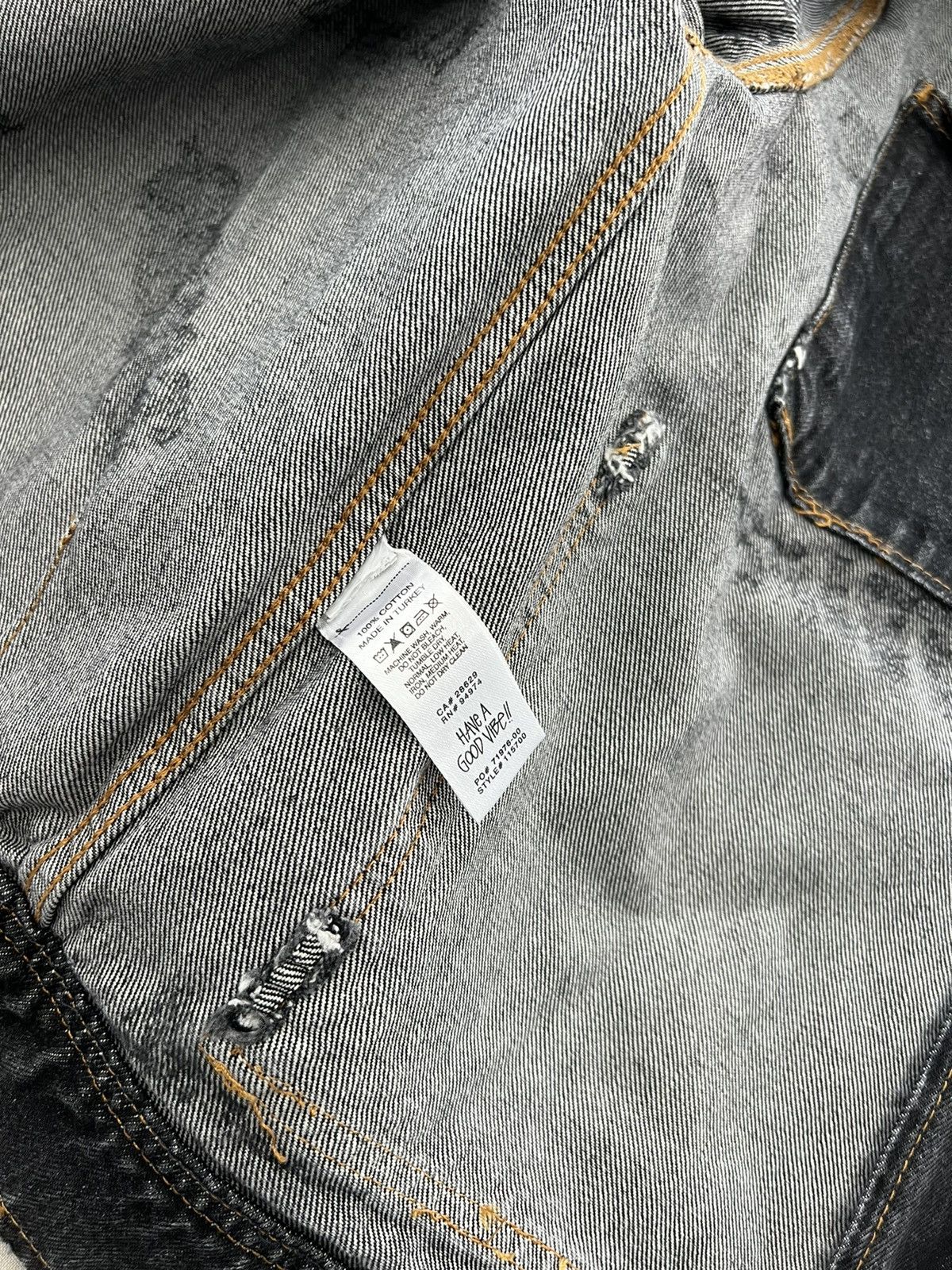 Stussy Rare Stussy x Lance Mountain Denim Work Jacket Small Size US S / EU 44-46 / 1 - 7 Thumbnail