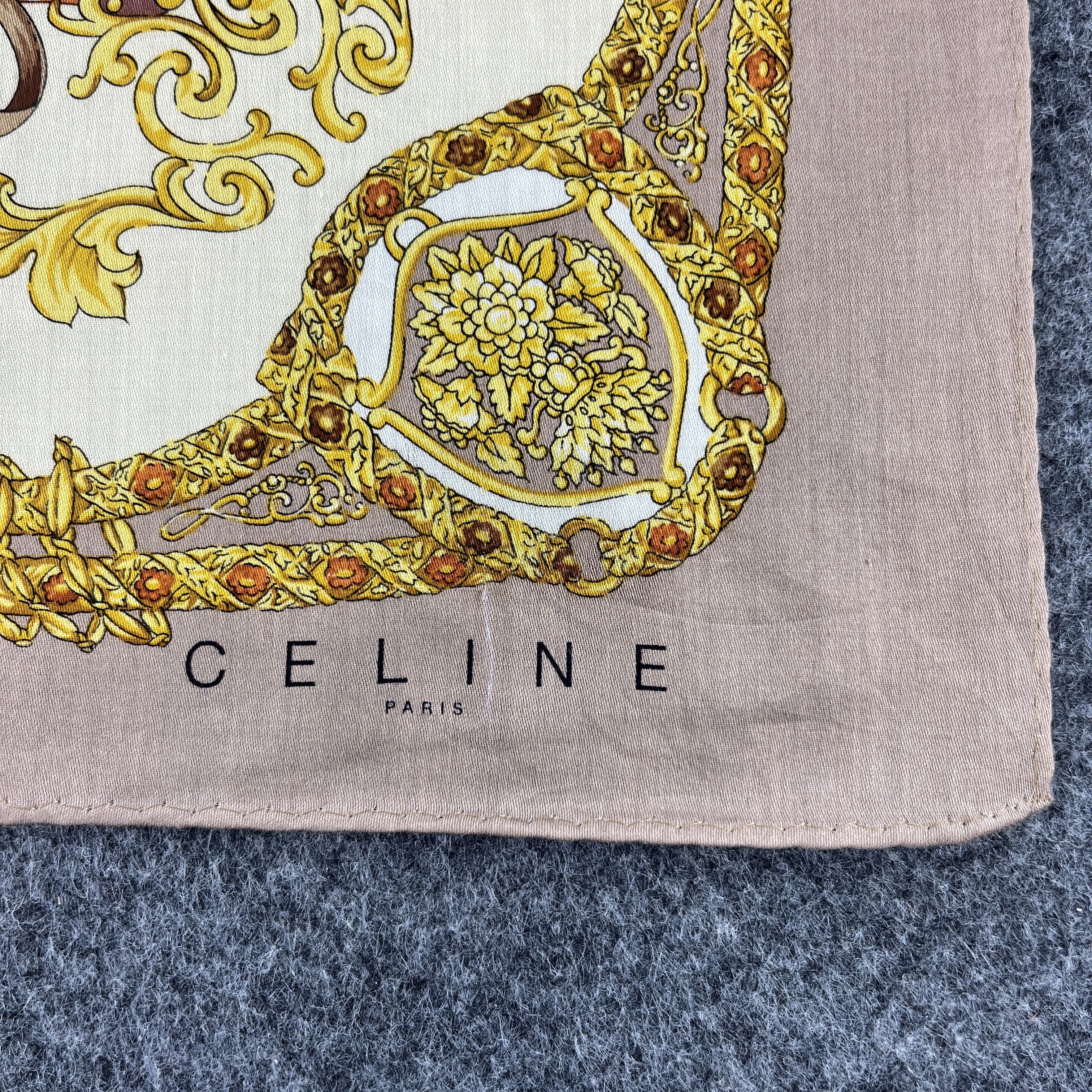 Celine Celine Handkerchief / Bandana / Neckerchief B376 Size ONE SIZE - 2 Thumbnail