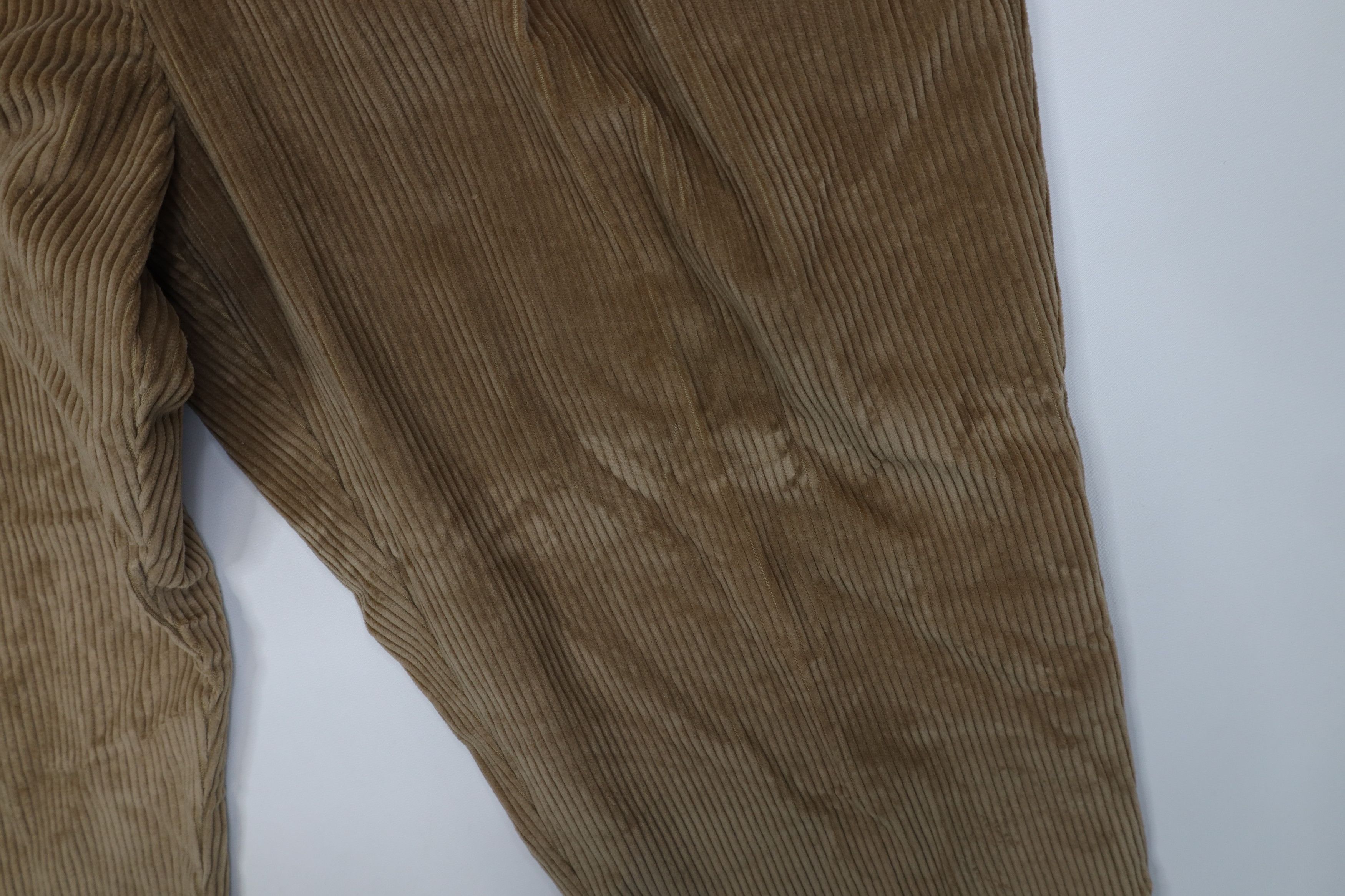 Vintage Vintage 90s Streetwear Relaxed Wide Leg Corduroy Chino Pants Size US 38 / EU 54 - 6 Thumbnail