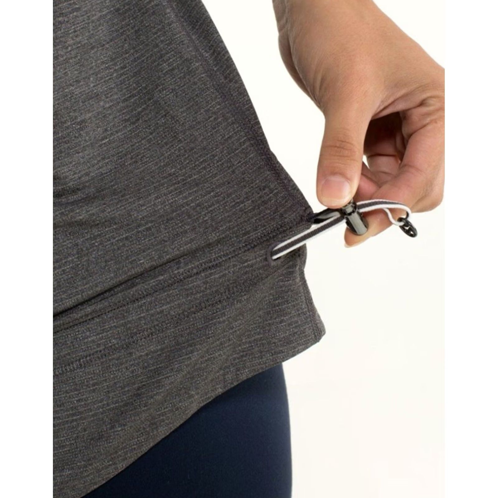 Lululemon Lululemon Rest Less Tank Shirt Women Size 6 Gray Sleeveless Racerback Light Heathered Soot Striped Size M / US 6-8 / IT 42-44 - 6 Thumbnail