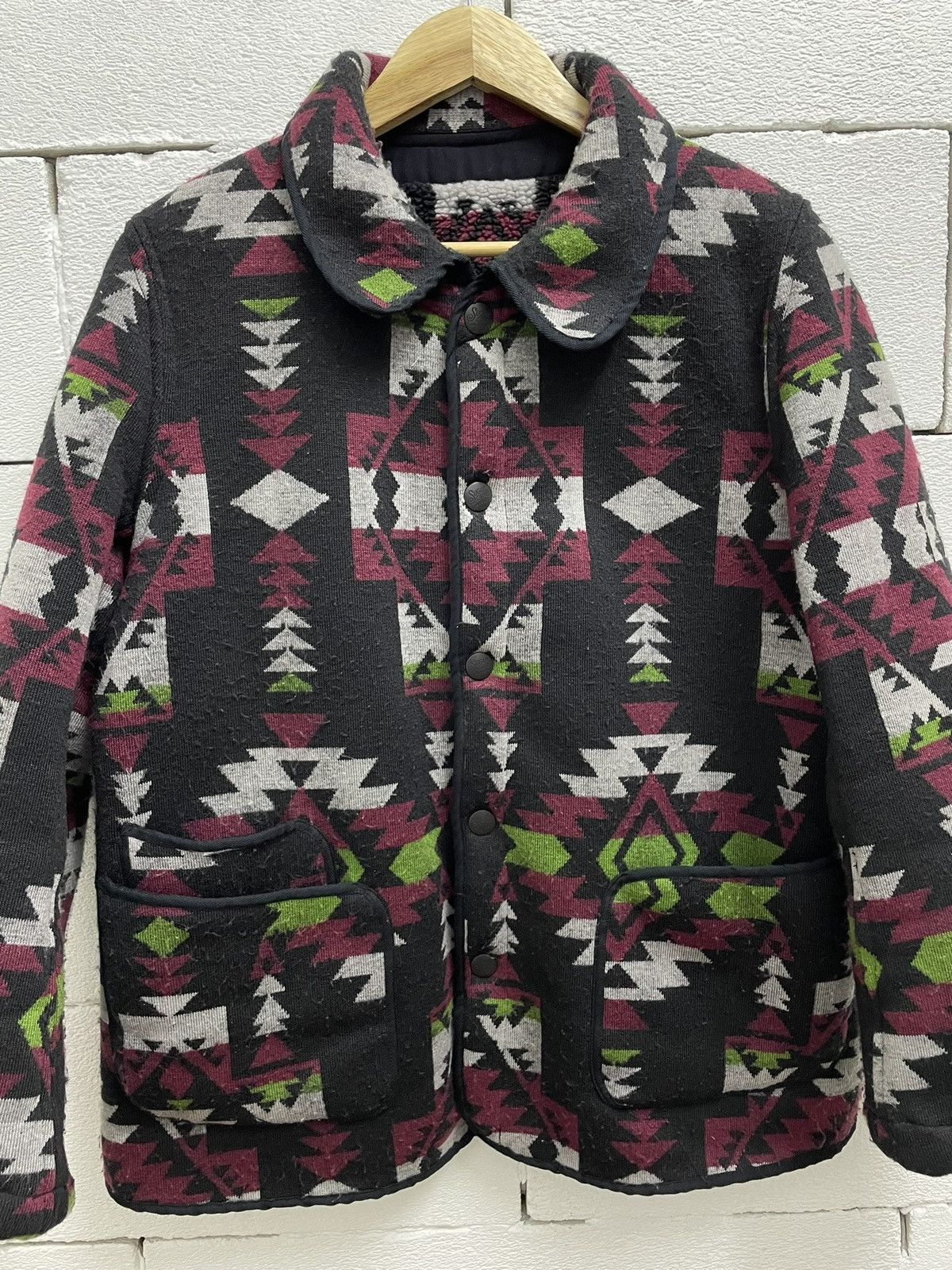 Sugar Cane Sugar Cane Navajo Motif Jacket Size US M / EU 48-50 / 2 - 2 Thumbnail