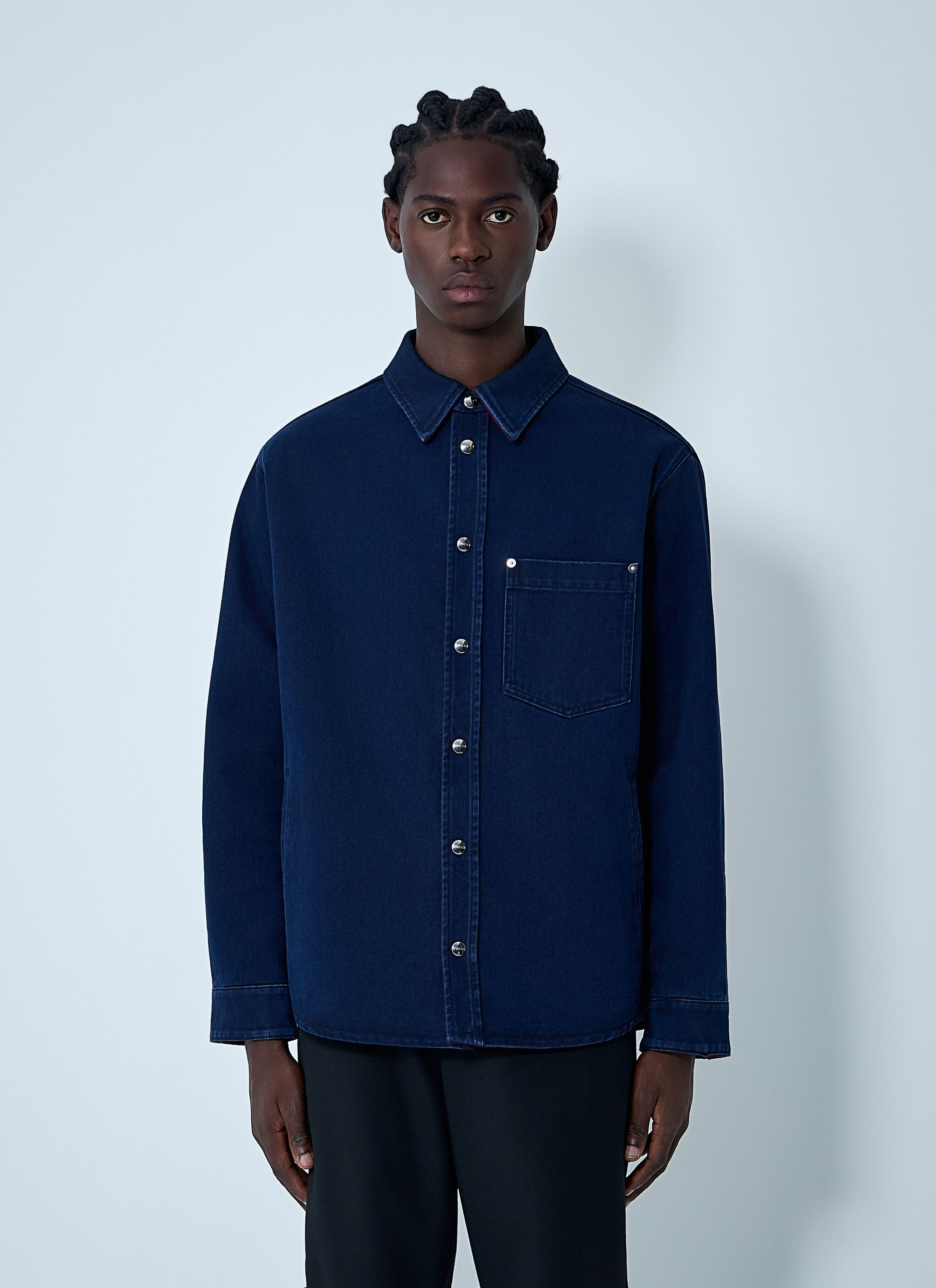 Gucci Reversible Shirt Size US L / EU 52-54 / 3 - 1 Thumbnail