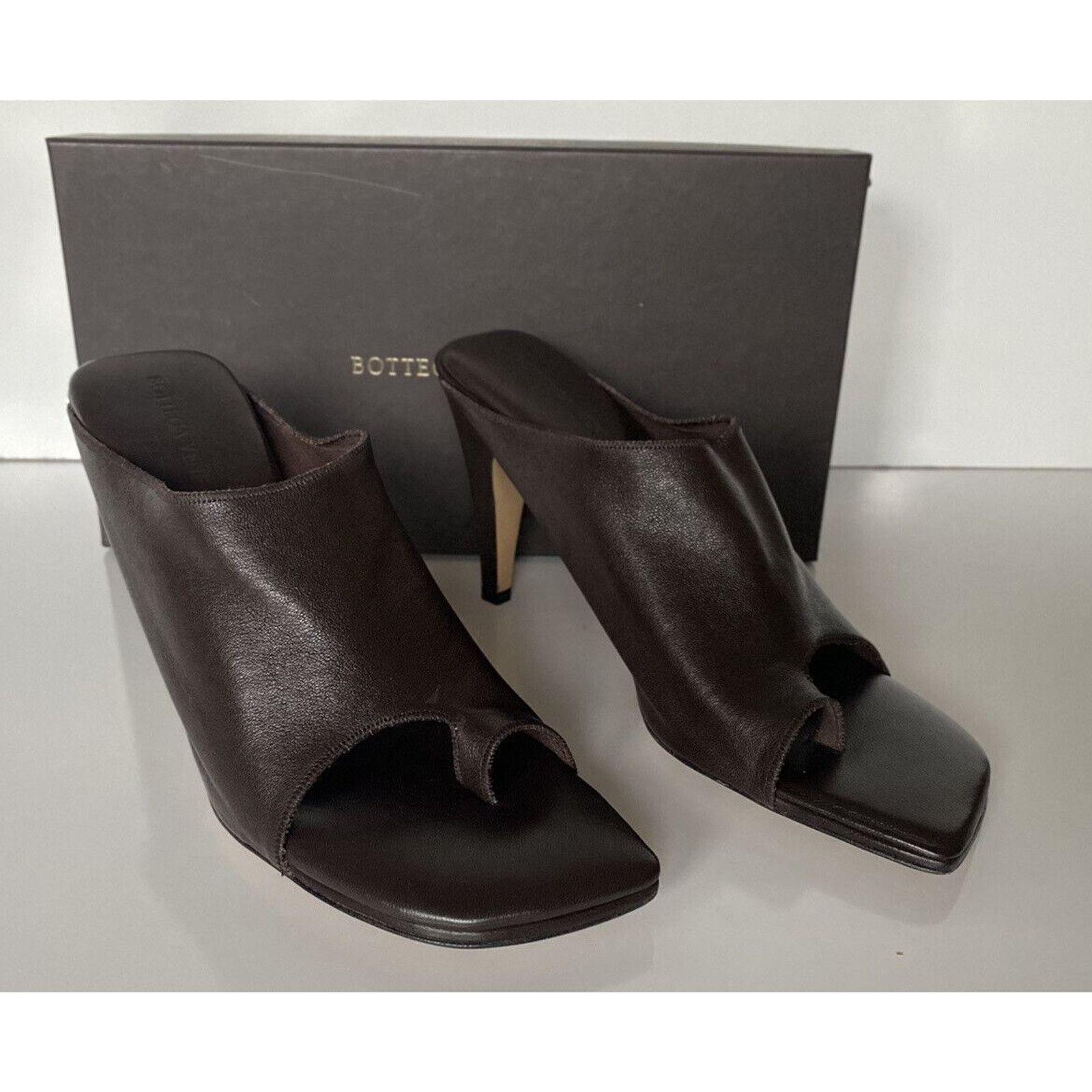 Bottega Veneta NIB $920 Bottega Veneta Leather Brown Shoes 9 US 618760 Size US 9 / IT 39 - 8 Thumbnail