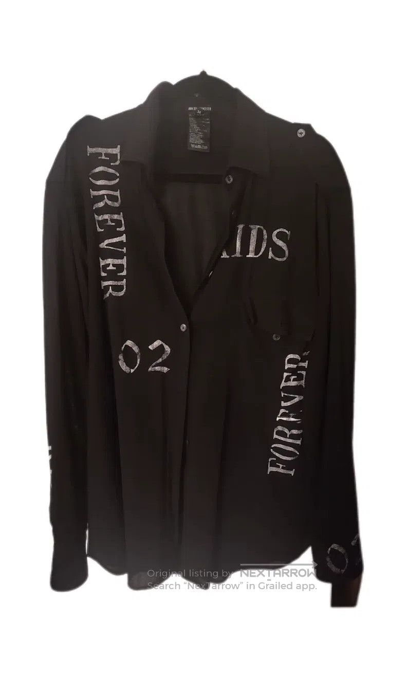 Ann Demeulemeester Ann Demeulemeester 34 asymmetrical shirt Size S / US 4 / IT 40 - 1 Thumbnail