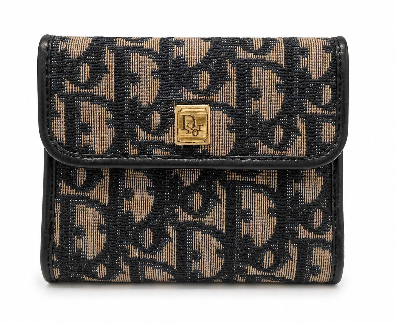 Dior Vintage Christian Dior Trotter Monogram Wallet Y2K Size ONE SIZE - 1 Thumbnail
