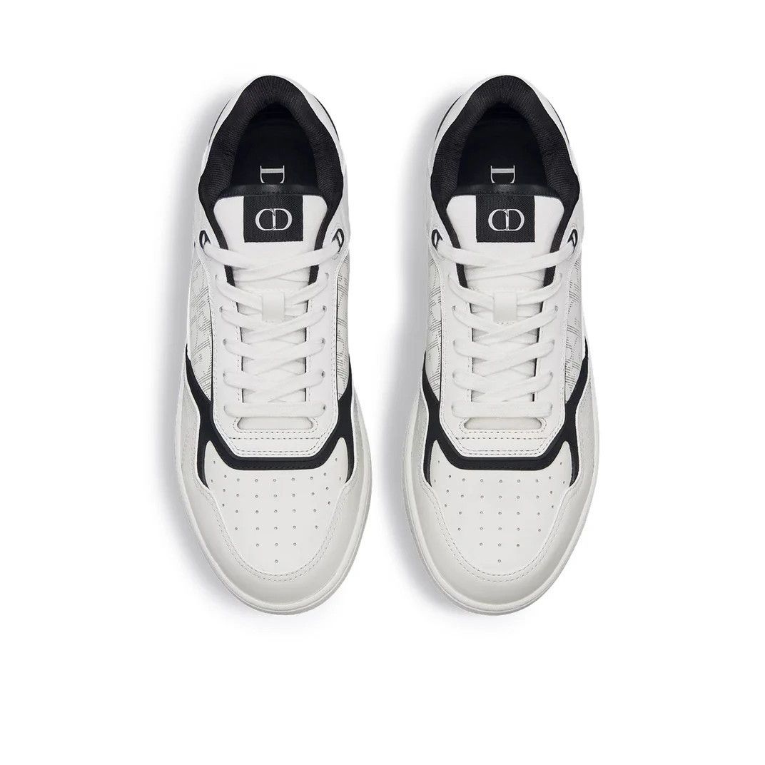 Dior DIOR B27 Uptown $1400 White/Black Sneakers New & Authentic ( Size US 9 / EU 42 - 3 Thumbnail
