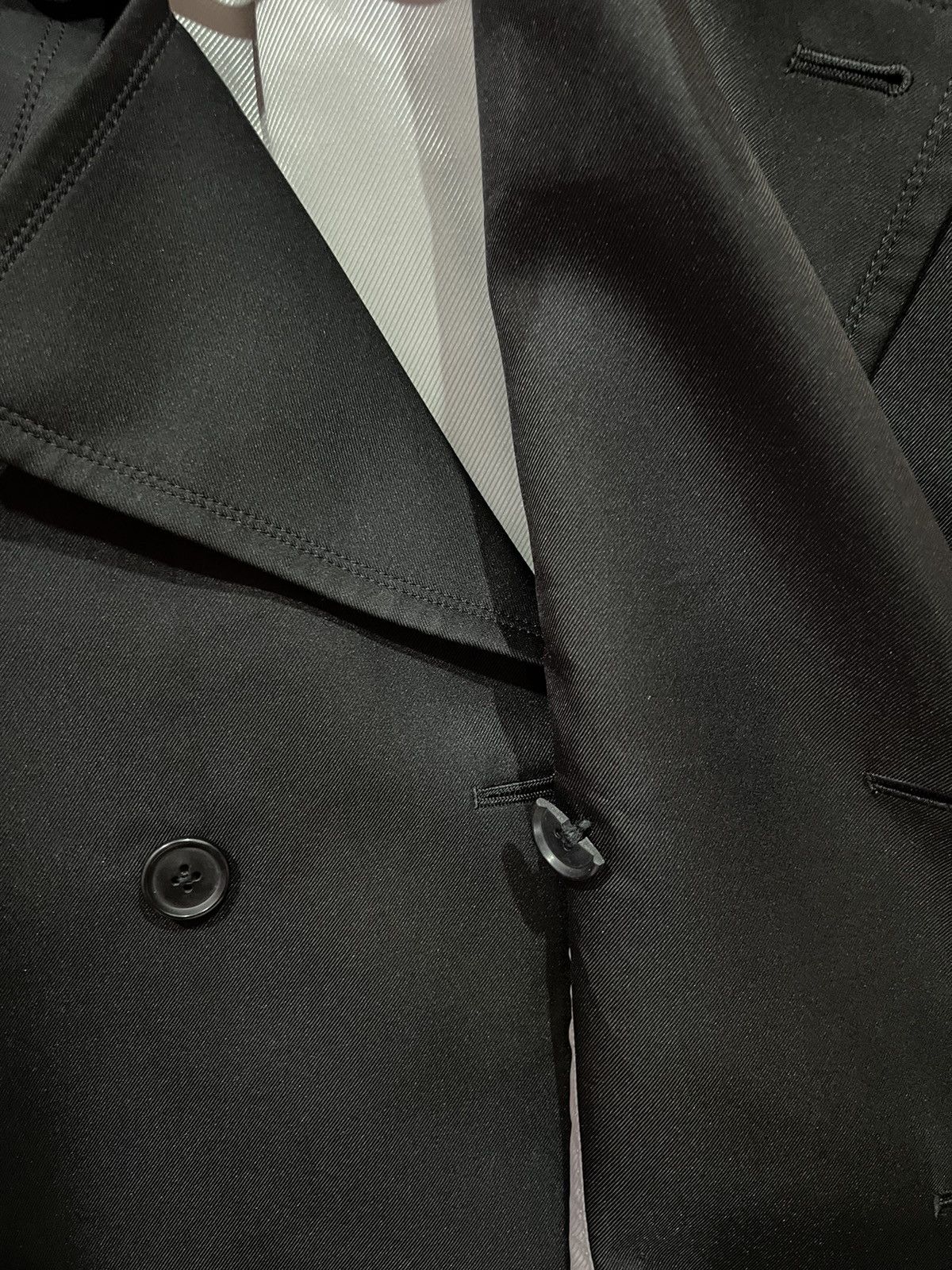 Japanese Brand × Other 🔥 DOUBLE BREASTED JAPANESE THEMESPOINT TRENCH COAT - M Size US S / EU 44-46 / 1 - 8 Thumbnail