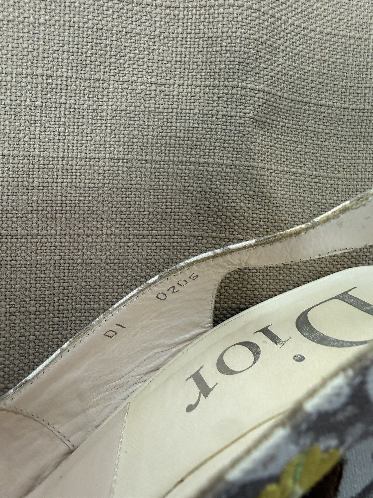 Dior Christian Dior Vintage Floral Logo High Heeled Shoes Size US 5.5 / IT 35.5 - 10 Thumbnail