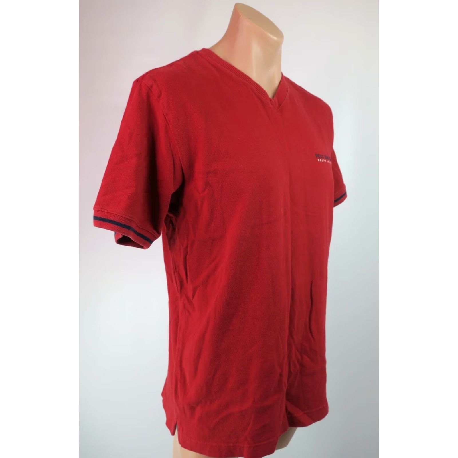 Vintage VTG Polo Sport T Shirt Navy Red Ringer Ralph Lauren Polo Sport Shirt S Men Crew Neck 100% Cotton USA Vintage Graphic Tee Size US S / EU 44-46 / 1 - 5 Thumbnail