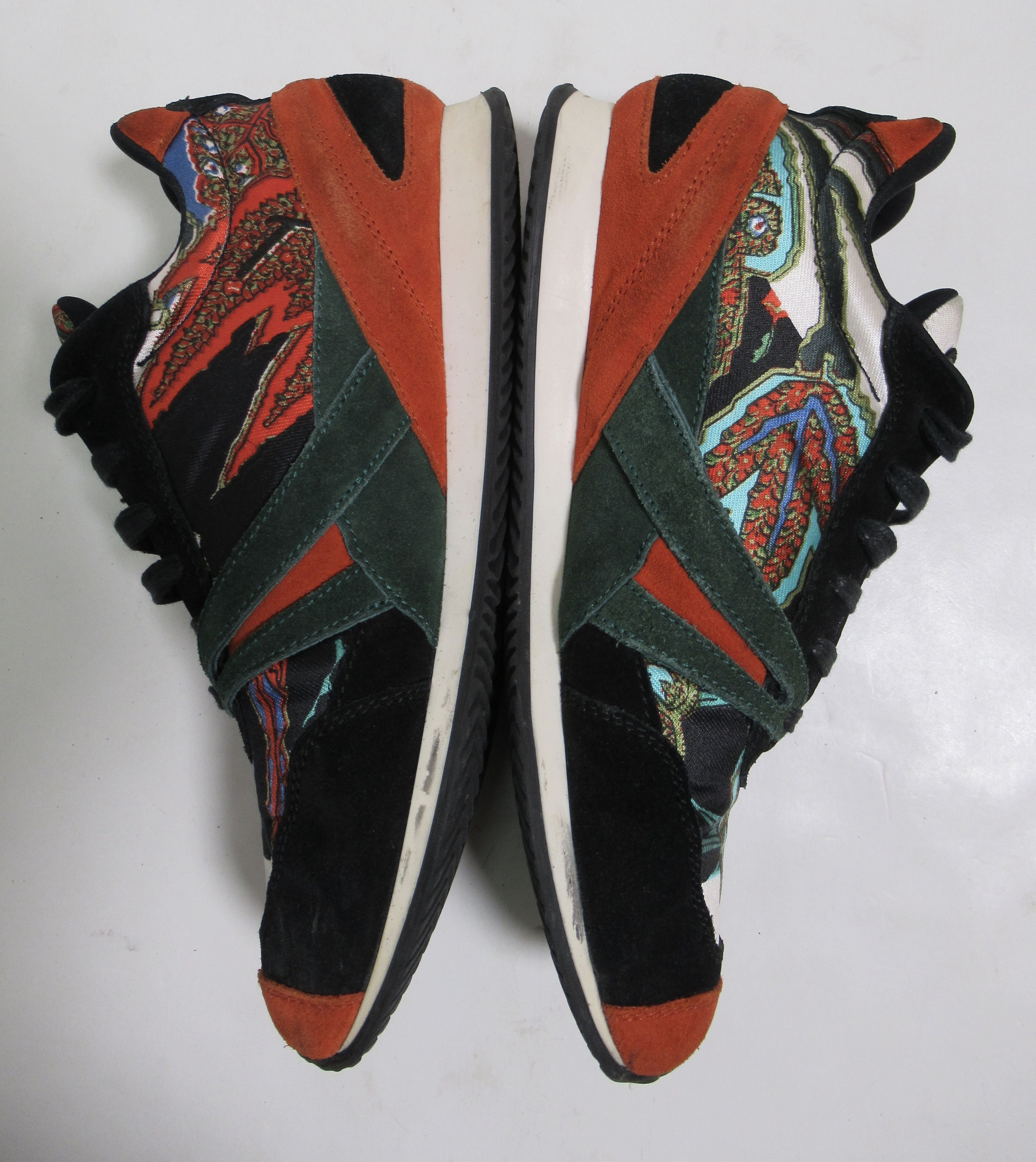 Balenciaga Balenciaga Women's Multicolor Fabric Suede Leather Sneaker Size US 8.5 / IT 38.5 - 9 Thumbnail
