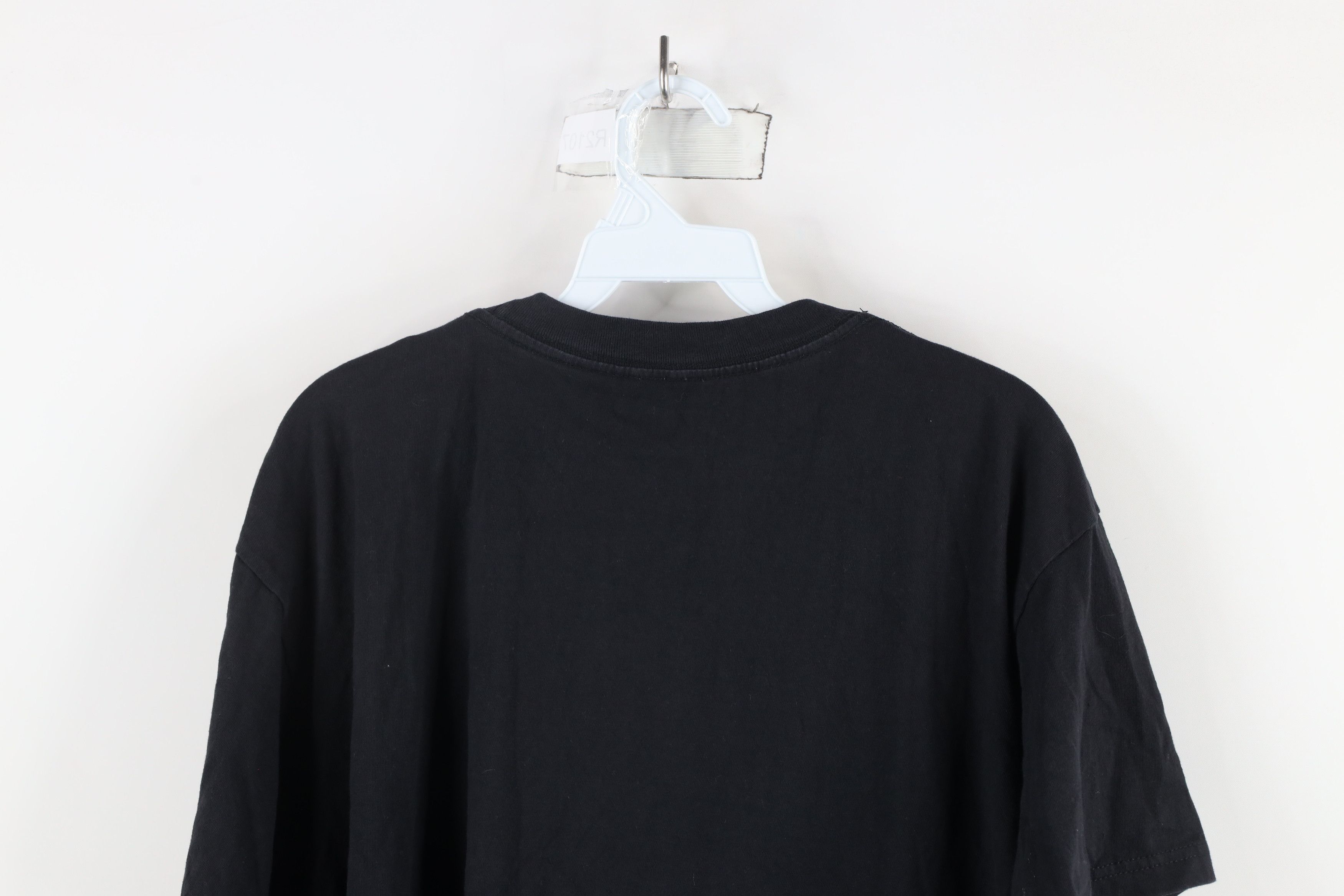 Vintage Vintage 90s Streetwear Short Sleeve T-Shirt Black Cotton Size US XL / EU 56 / 4 - 9 Thumbnail