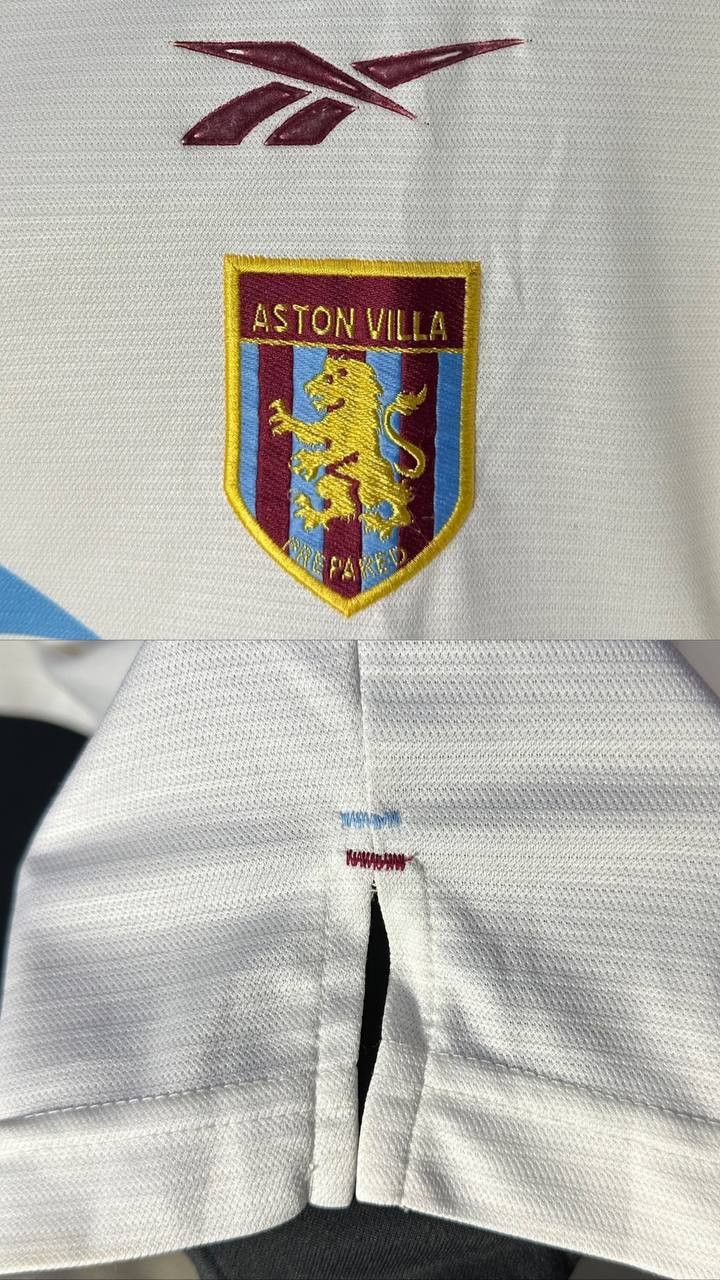 Reebok Aston Villa Away 1999 2000 Reebok football Jersey Shirt Size US L / EU 52-54 / 3 - 2 Thumbnail
