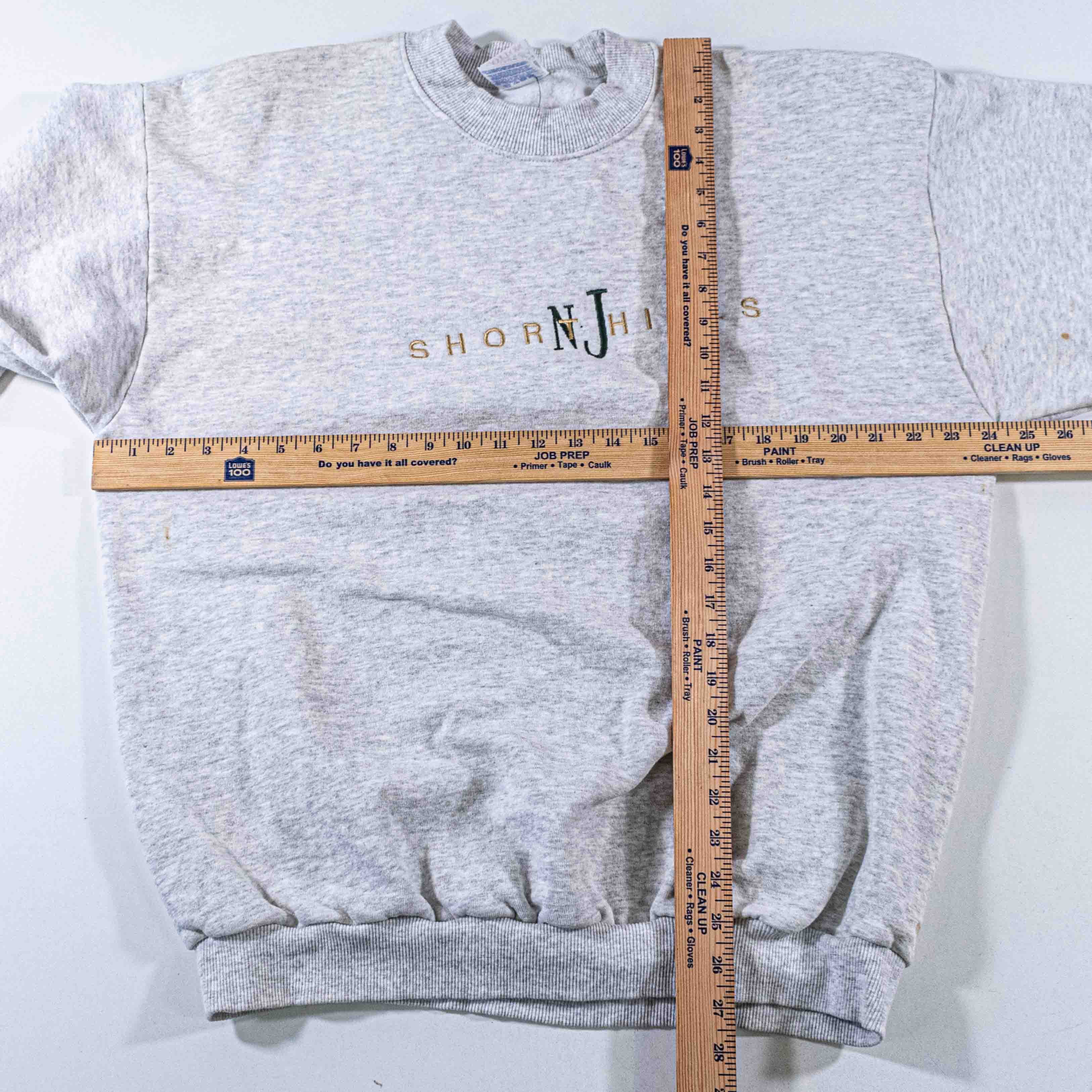 Vintage Vintage Short Hills NJ Embroidered Sweatshirt 90s New Jersey Size US XL / EU 56 / 4 - 3 Thumbnail