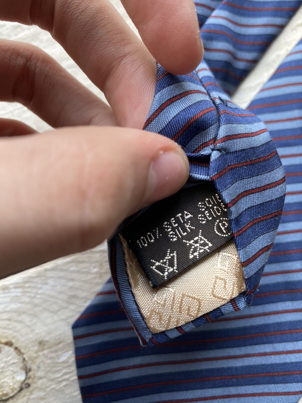 Designer × Givenchy × Vintage GIVENCHY PARIS SILK VINTAGE TIE Size ONE SIZE - 6 Thumbnail