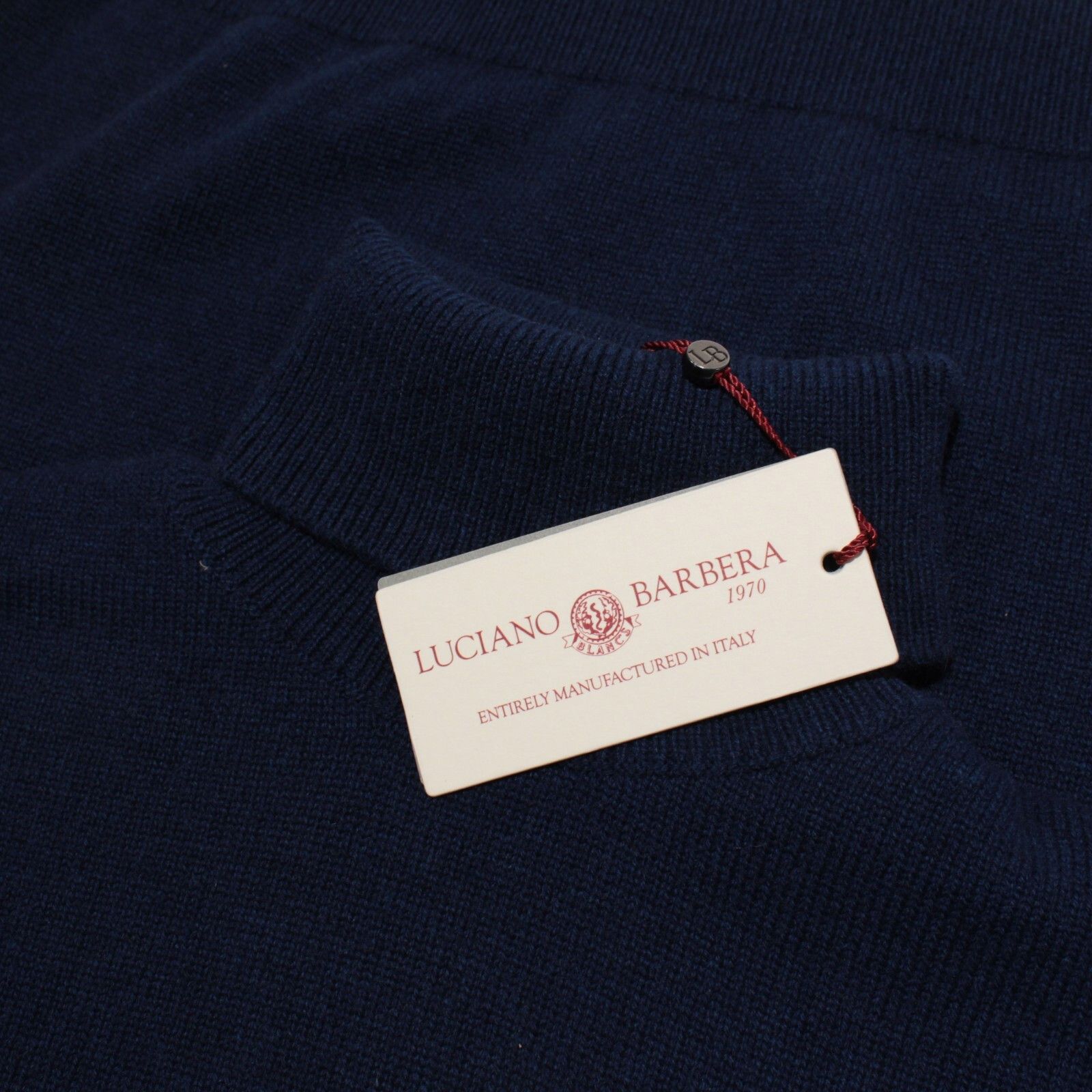 Luciano Barbera Luciano Barbera Sweater Size US M in Blue Size US M / EU 48-50 / 2 - 1 Thumbnail