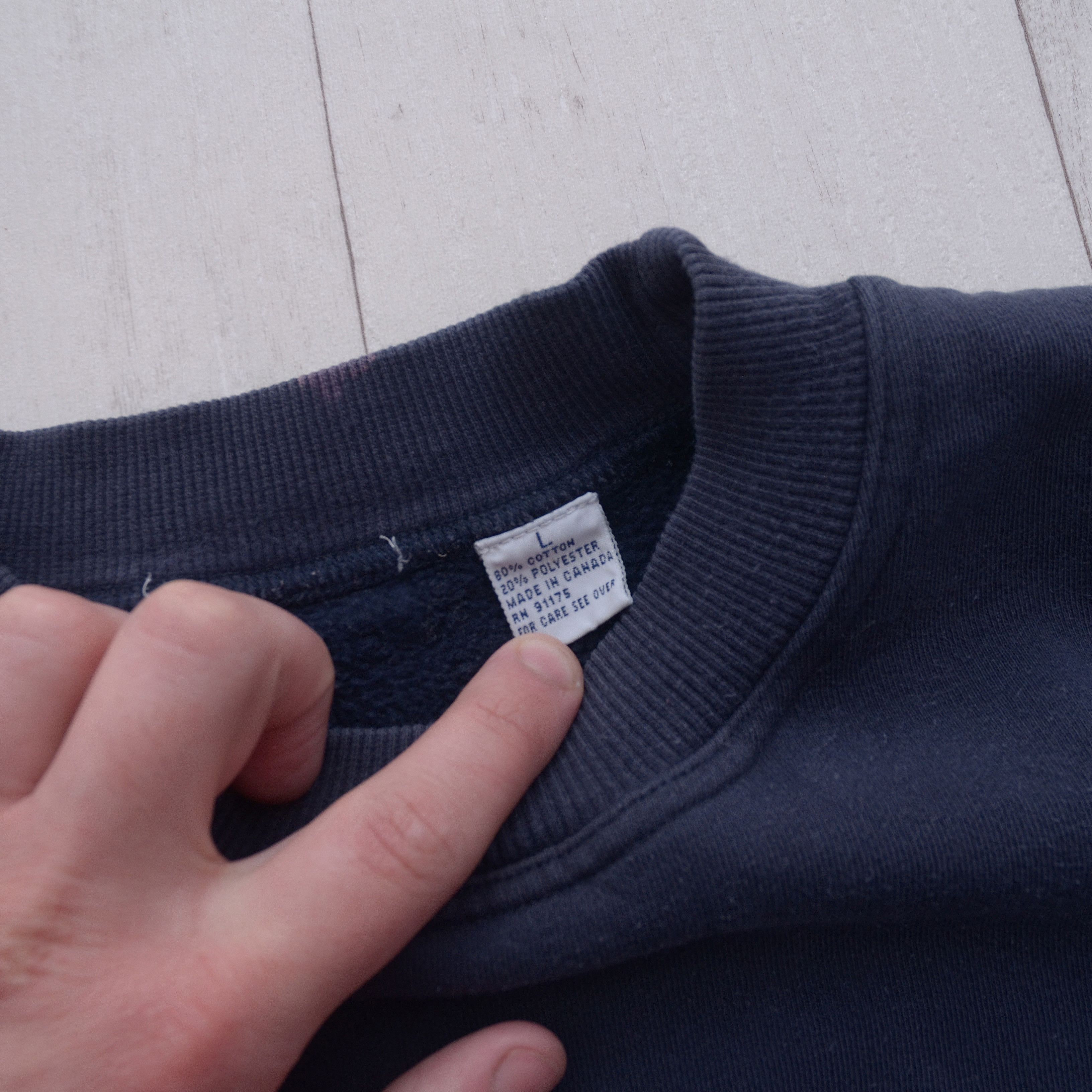 Fila × Vintage Vintage Fila Sweatsirt Size L Oversized Worn Big Logo Y2K Size US L / EU 52-54 / 3 - 9 Thumbnail