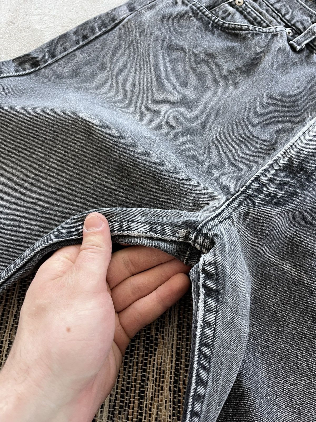 Levi's Vintage Levis 505 Denim Jeans 38x30 Grey Straight Fit Size US 38 / EU 54 - 9 Thumbnail