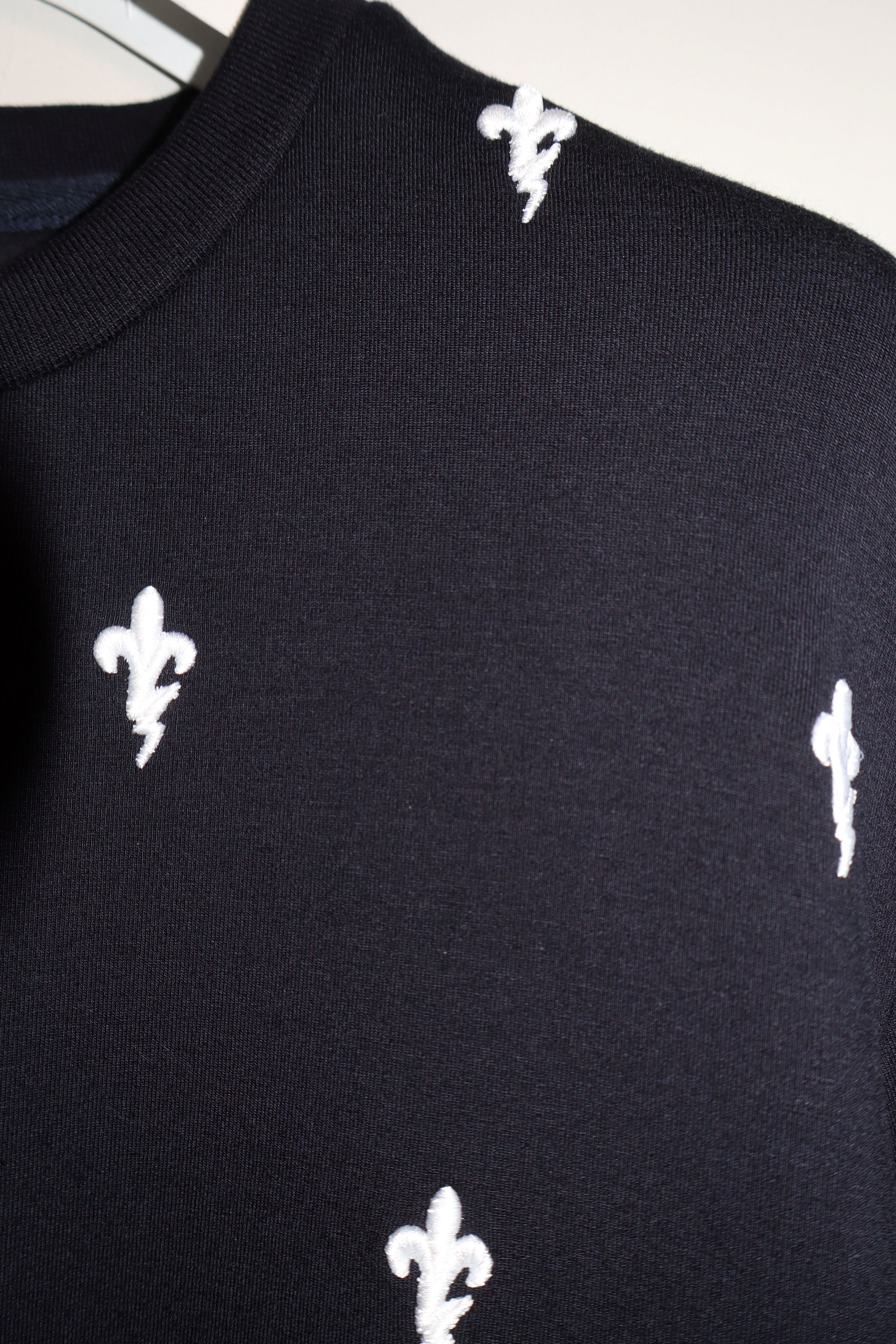 Neil Barrett All over embroidered bolts sweatshirt Size US M / EU 48-50 / 2 - 6 Thumbnail
