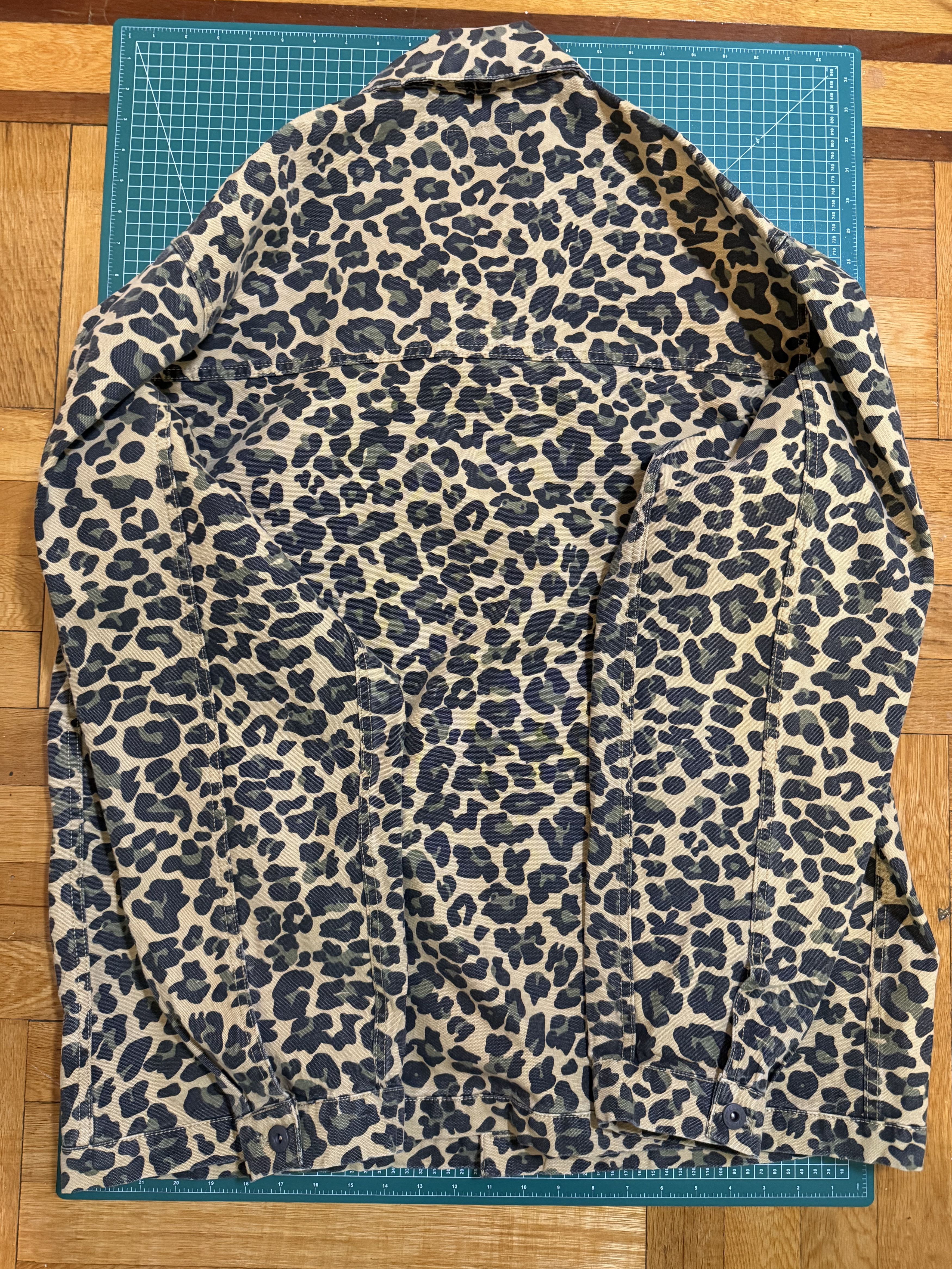 Stan Ray Stan Ray Coverall Jacket Leopard Camo Duck Size US XL / EU 56 / 4 - 2 Thumbnail
