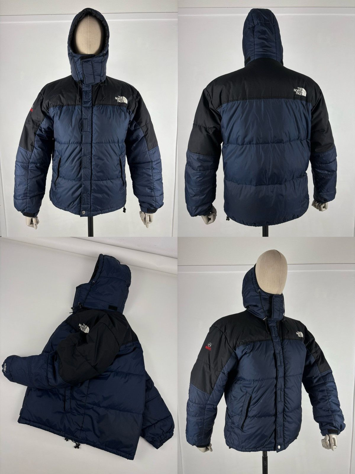 The North Face Rare 80's Gore-DryLoft Summit Series Japan Down Puffer Jacket Hooded Bomber Parka Size US M / EU 48-50 / 2 - 1 Thumbnail