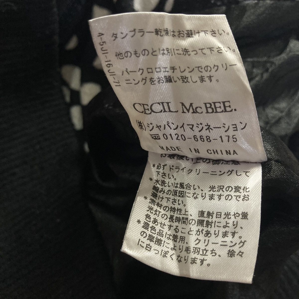 14th Addiction CECIL McBEE - Bono Jacket Unique Vkei Punk Japanese Grunge Size US M / EU 48-50 / 2 - 15 Thumbnail