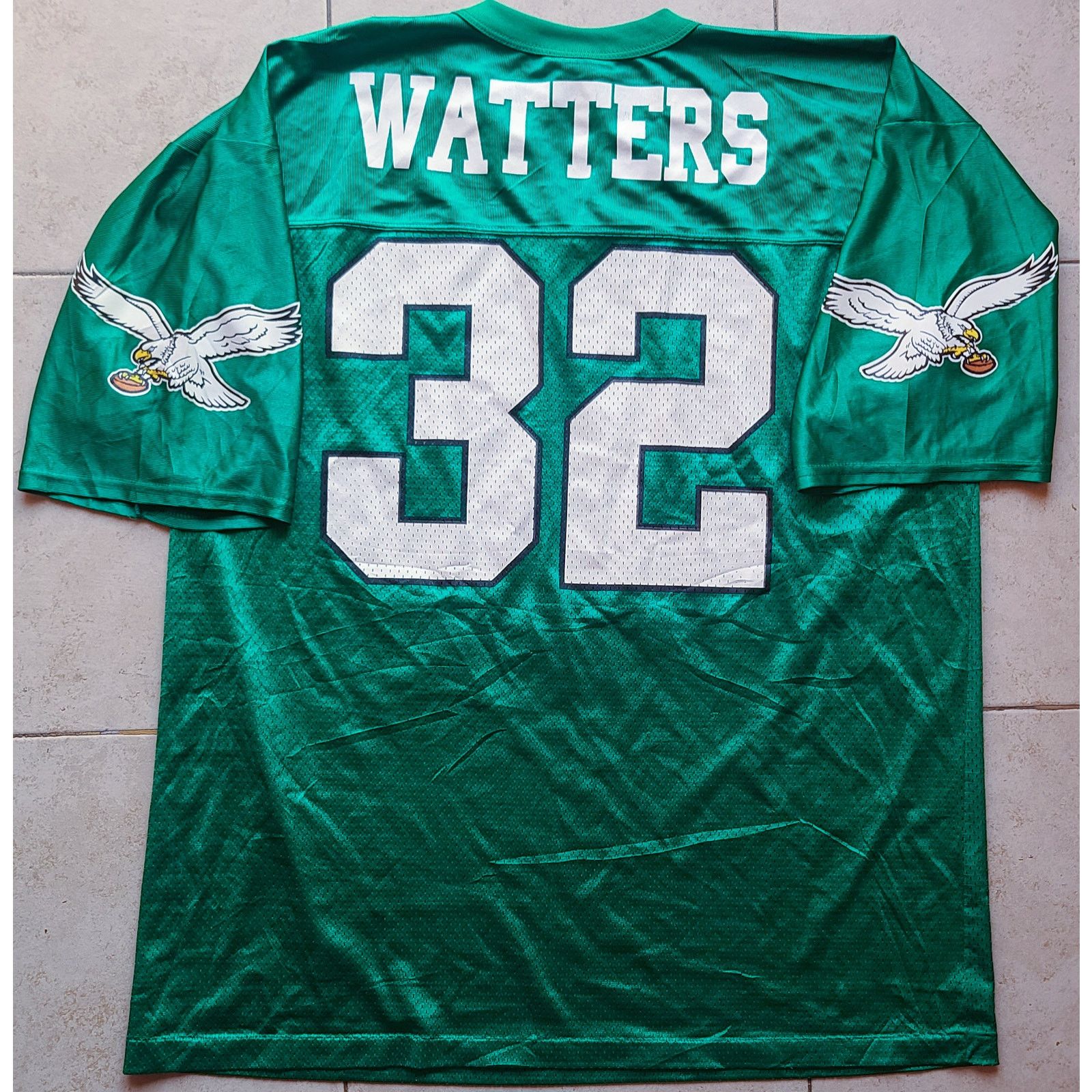 NFL × Starter Ricky WATTERS #32 Philadelphia Eagles 90s LOGO ATHLETIC vtg Size US L / EU 52-54 / 3 - 1 Thumbnail