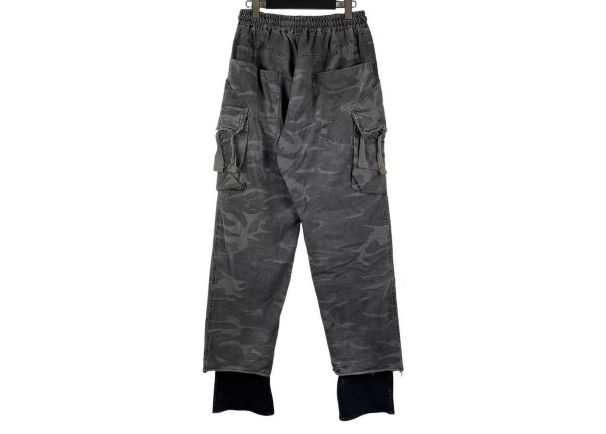 Song For The Mute Song For The Mute 23.2 Camo Layered Cargo Pants J31 Size US 34 / EU 50 - 2 Thumbnail
