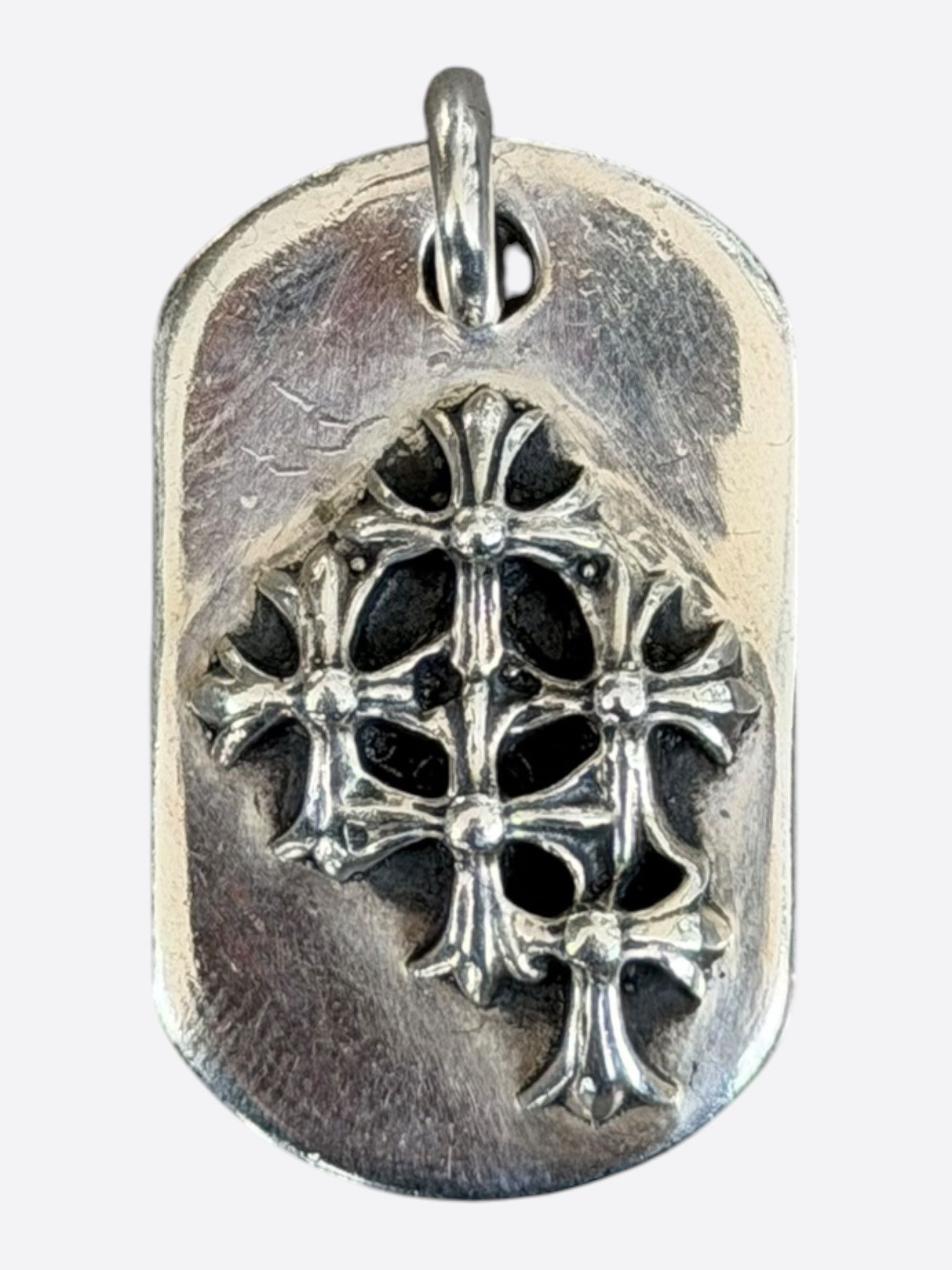 Chrome Hearts Chrome Hearts Cemetery NYC Dog Tag | Grailed