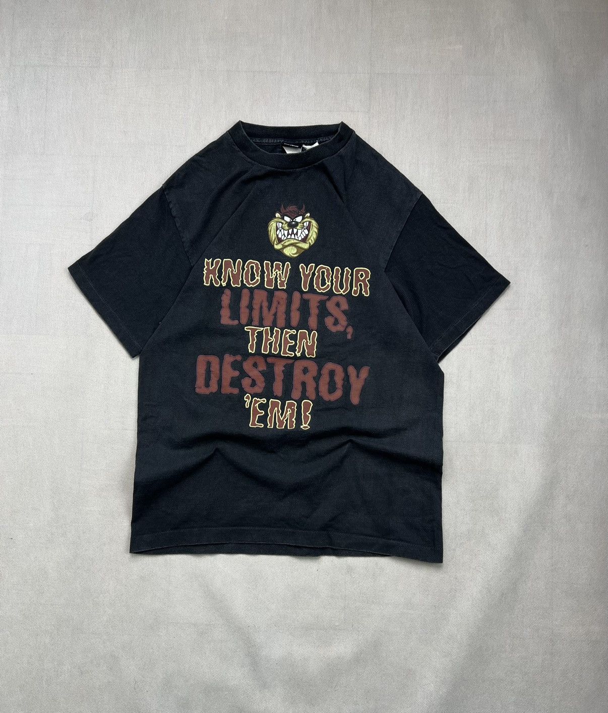 Vintage × Warner Bros Tshirt Warner Bros Taz 1995 Vintage 90’s Size US M / EU 48-50 / 2 - 1 Thumbnail