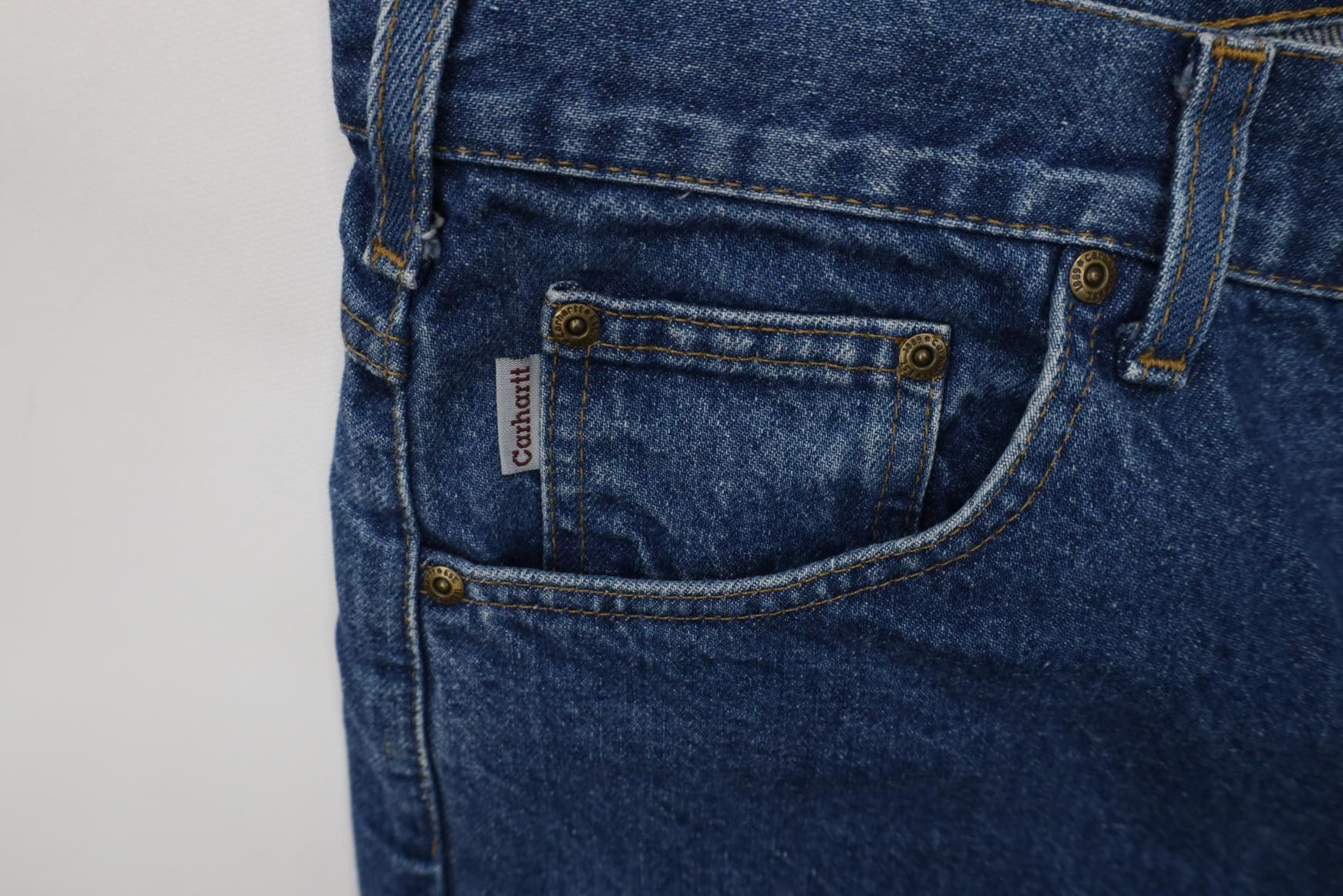 Carhartt Vintage Y2K 2003 Carhartt Fit Denim Jeans Blue Cotton Size US 44 / EU 60 - 7 Thumbnail