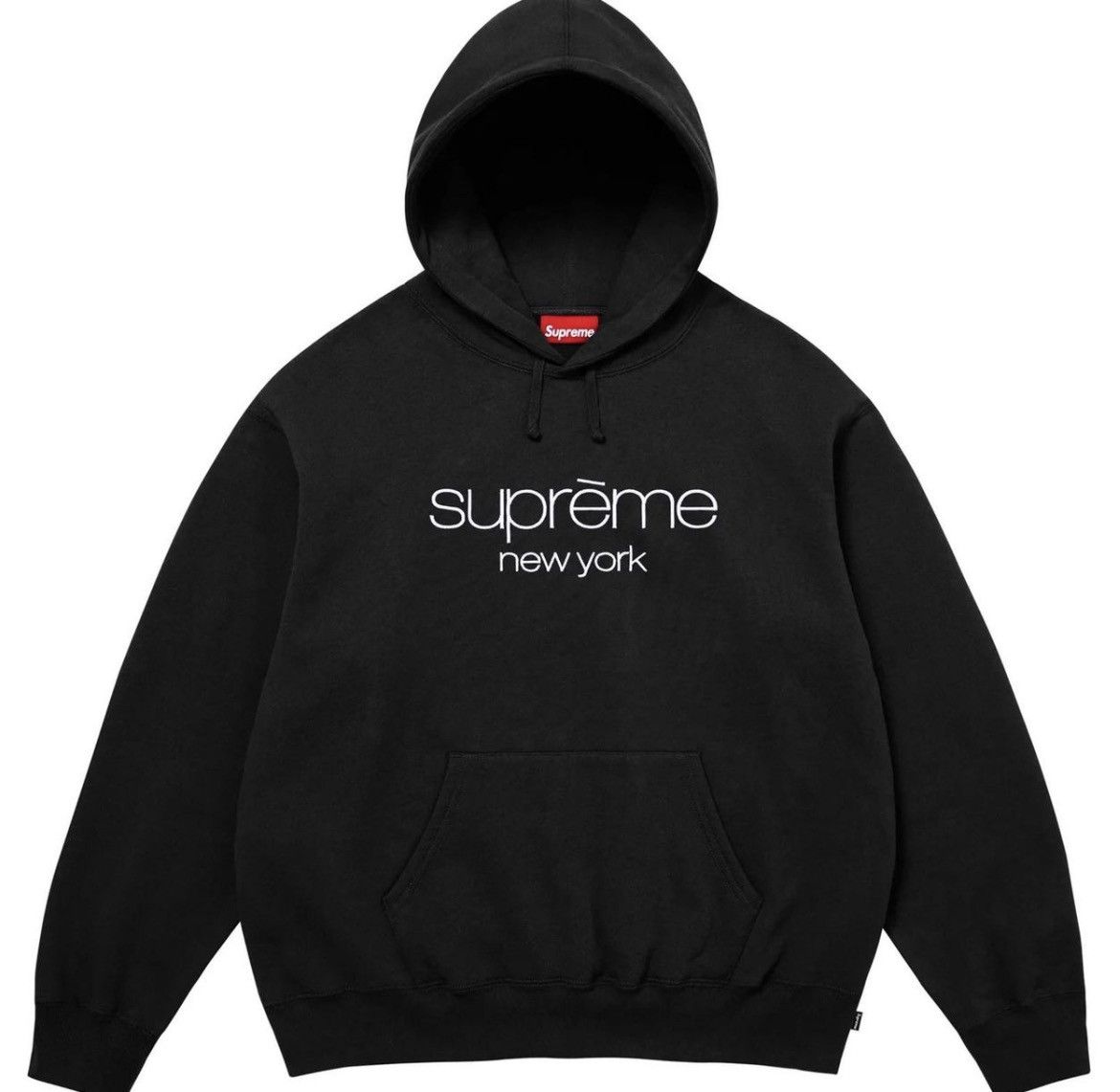 Supreme Supreme Classic Script Hooded Sweatshirt | Grailed