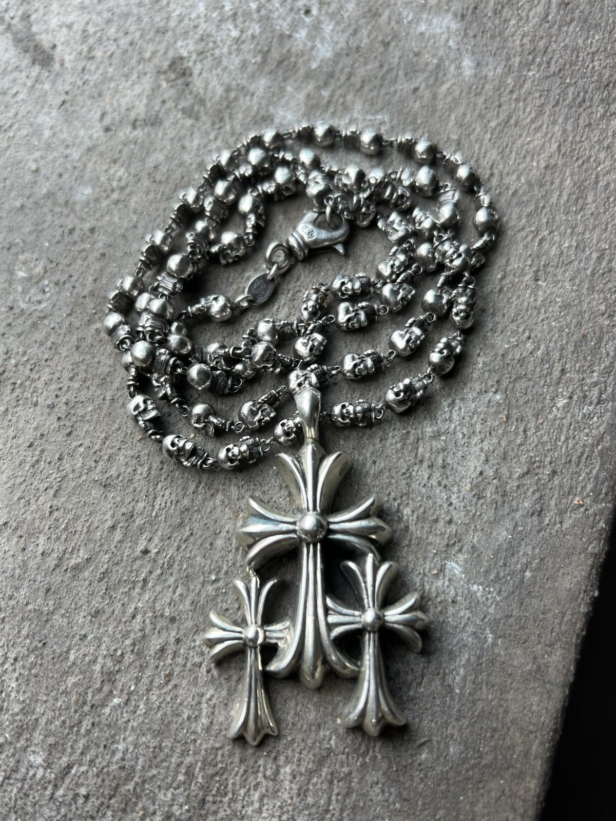 Chrome Hearts Chrome Hearts Foti Skull Necklace Size ONE SIZE - 3 Thumbnail