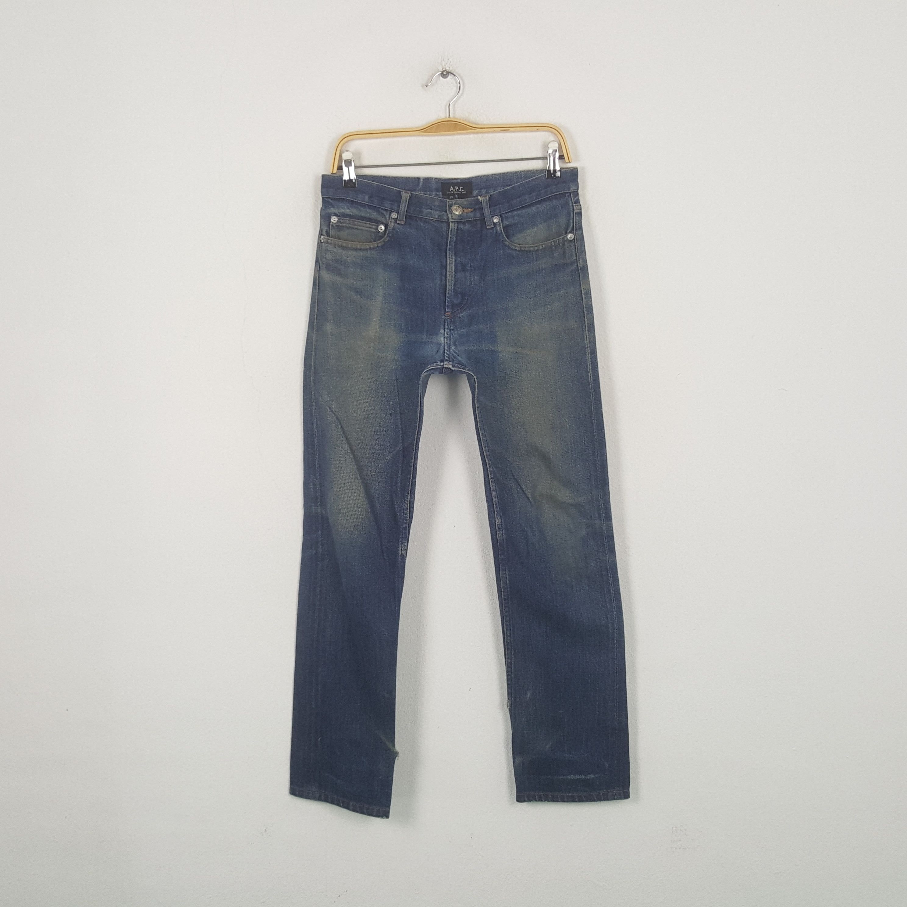 A.P.C. Vintage A.P.C. Selvedge Designer Brand Denim Jeans RR21 Size US 31 - 1 Thumbnail
