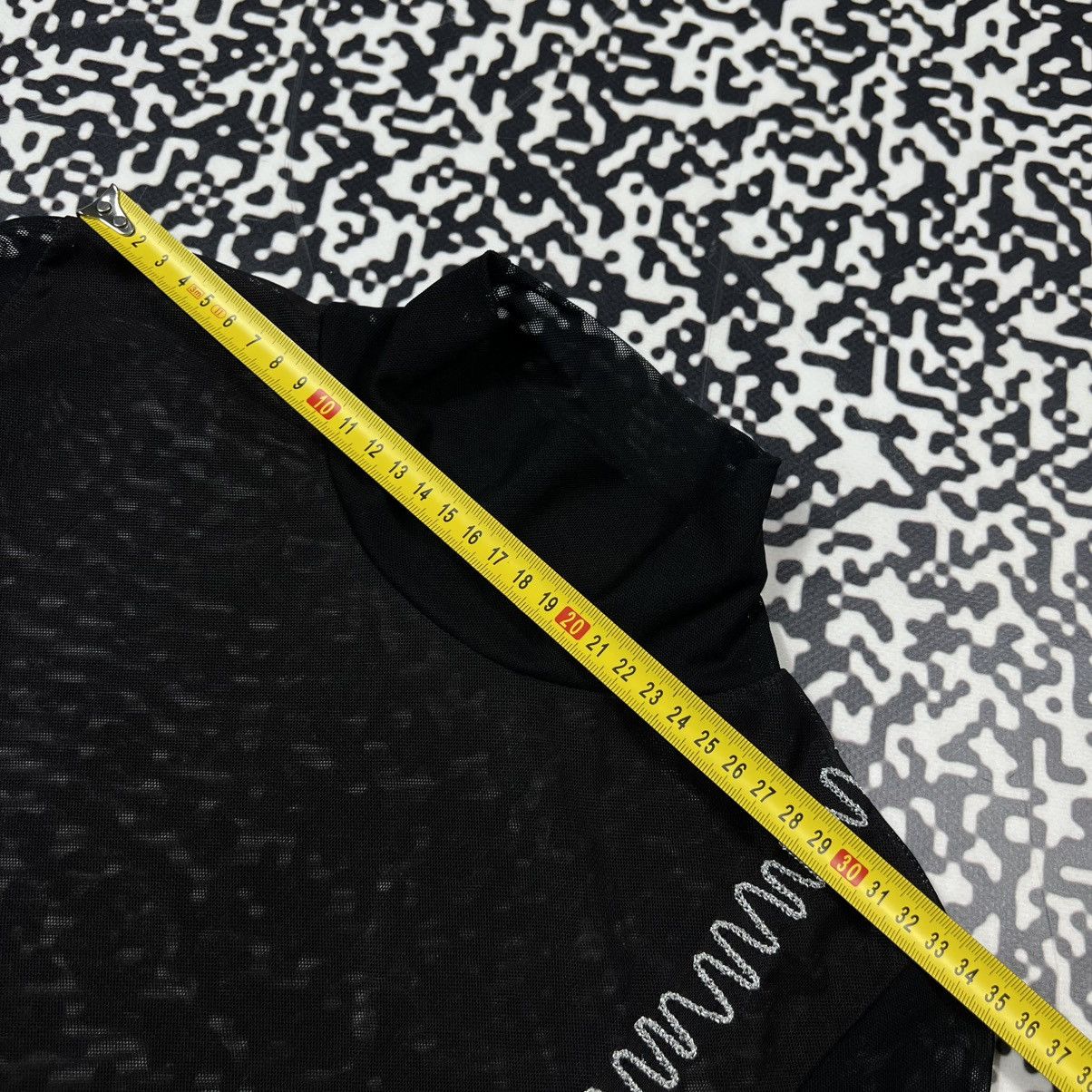 Japanese Brand Vintage Y2K Japanese Abstract Mesh Longsleeve JPG 90s Style Size M / US 6-8 / IT 42-44 - 15 Thumbnail