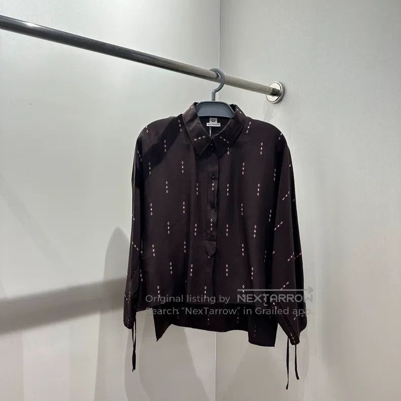 Hermes Hermes 24FW All-Over Printed Pattern Single Breasted Long Size XXS / US 00 / IT 34 - 1 Thumbnail
