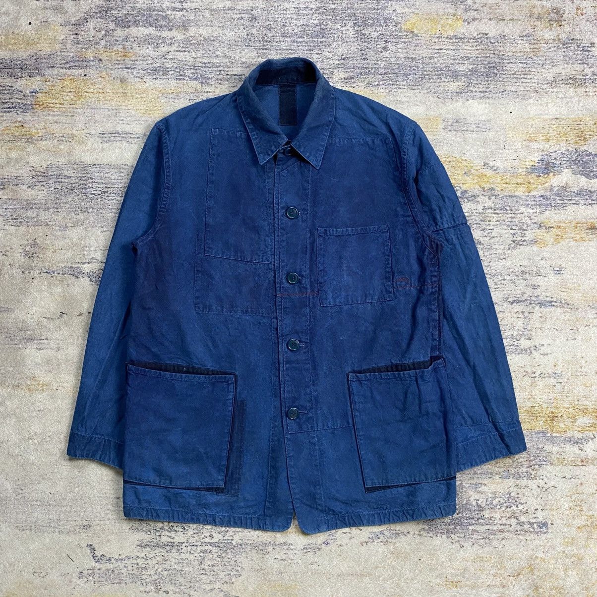 Blue Blue Japan × Indigo × Kapital Blue blue japan arigato reversible indigo chore jacket Size US L / EU 52-54 / 3 - 3 Thumbnail