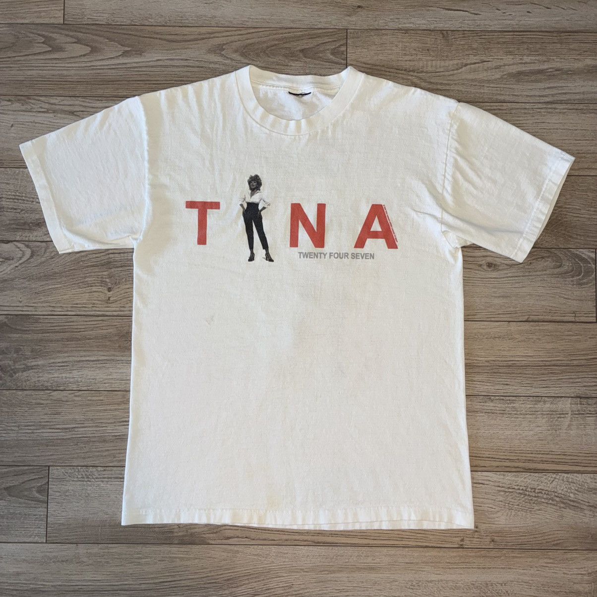 Tina Turner Twenty Four Seven 1999 tee shirt