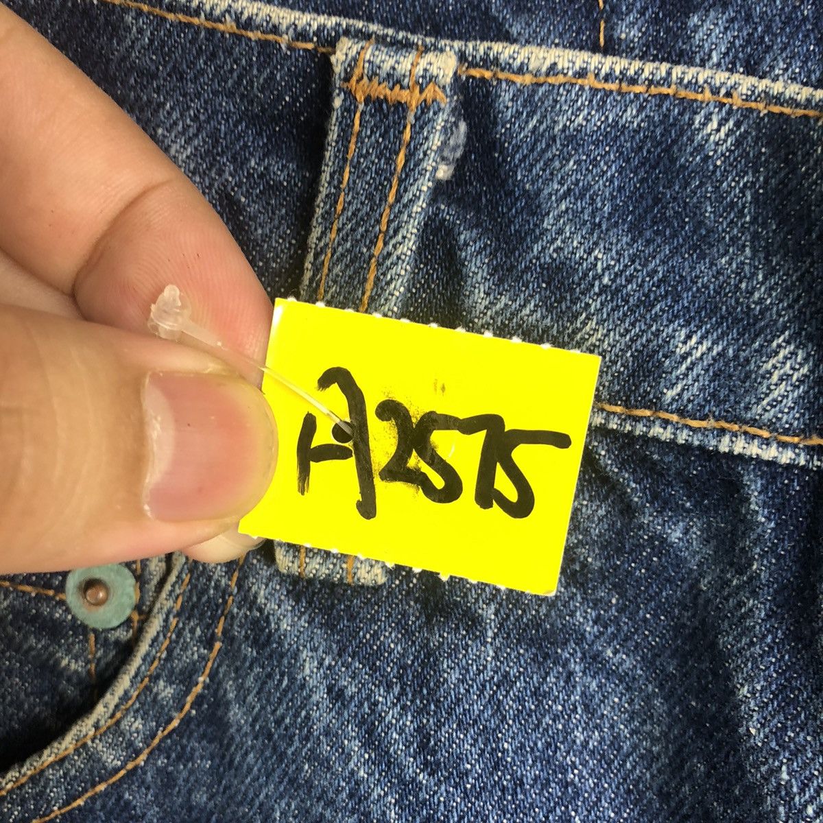 Levi's DL 80' Levis orange tag vintage Denim jeans Pants #A2575 Size US 31 - 12 Thumbnail
